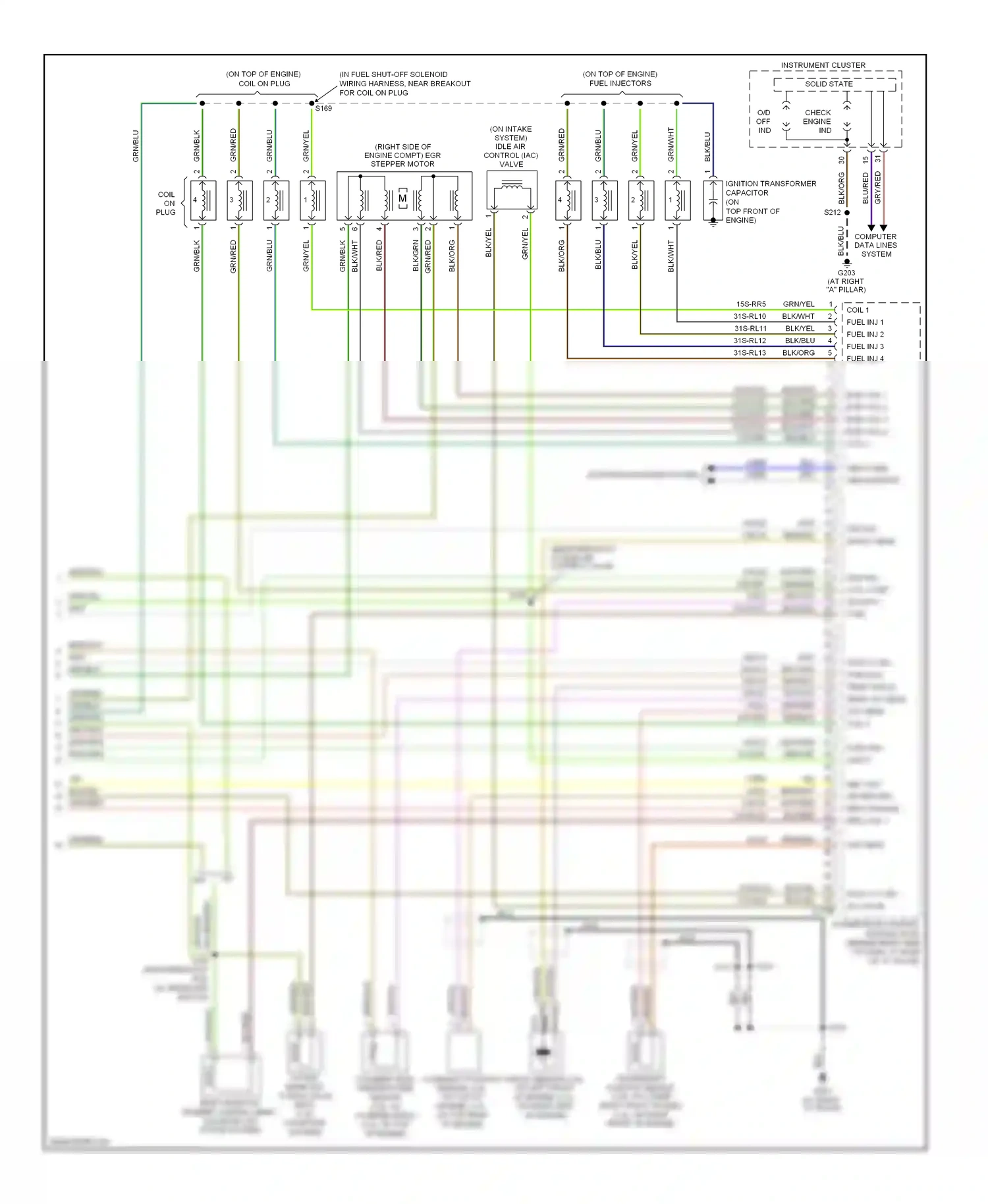 Wiring diagram nca for Ford Focus II (2005-2008) (9 of 27)