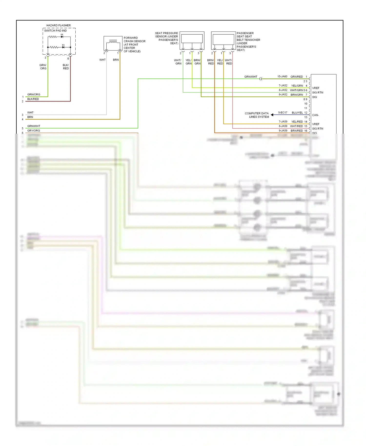 Wiring diagram nca for Ford Focus II (2005-2008) (24 of 27)