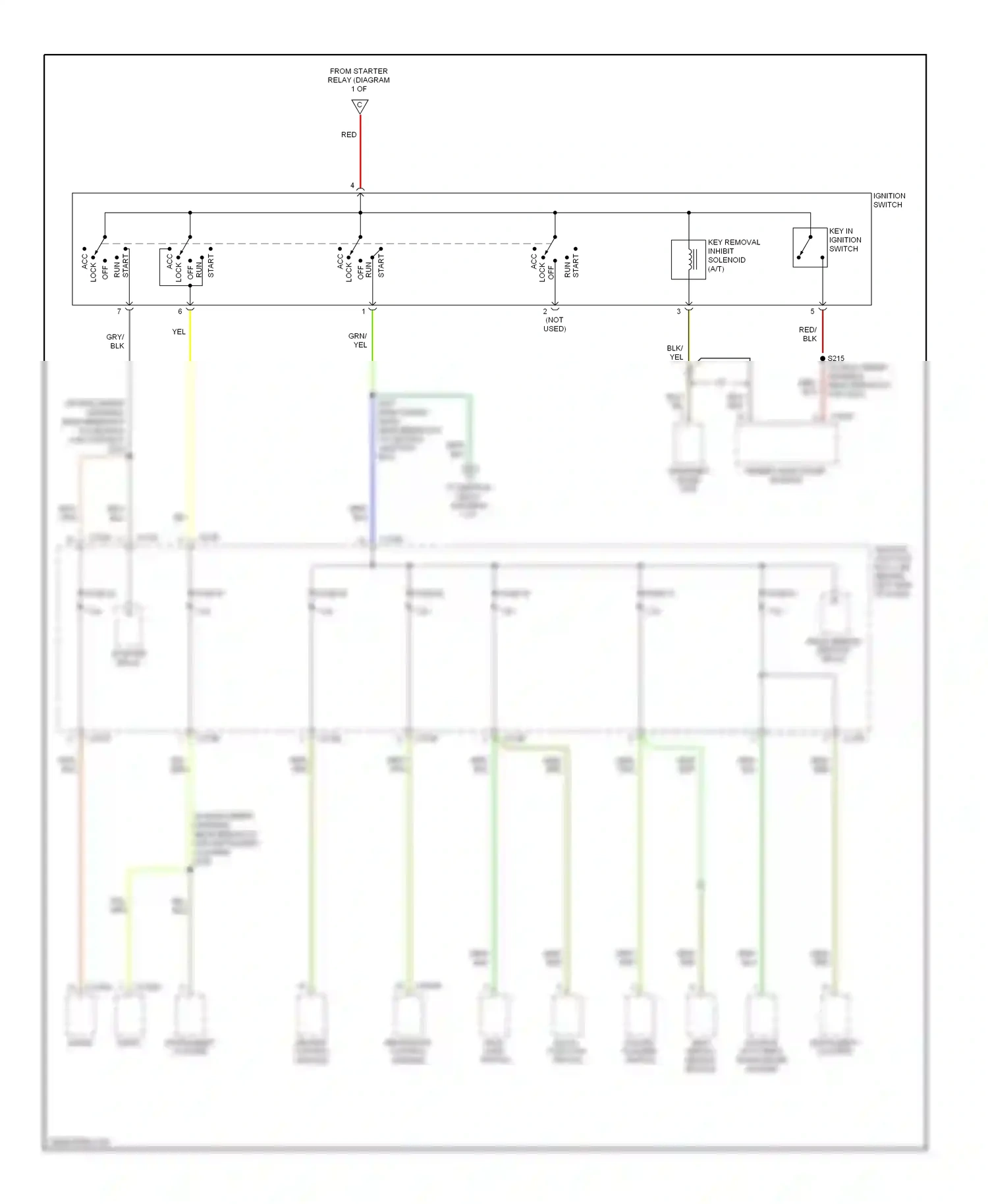 Ford Focus II (2005-2008) off wiring diagram  (7 of 9)