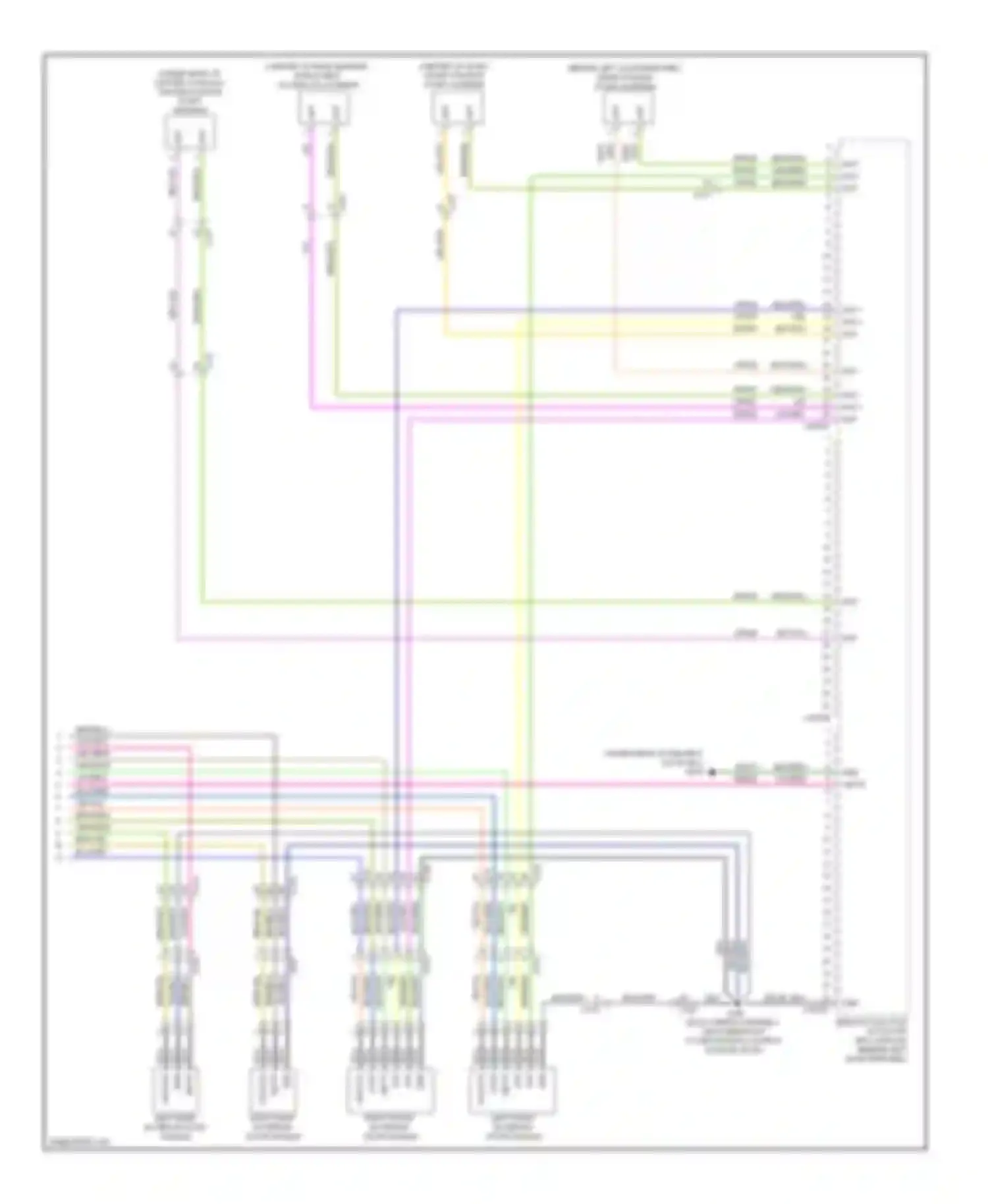 Focus Ford III (2011-2015): Forced entry circuit, electric (4 of 4)