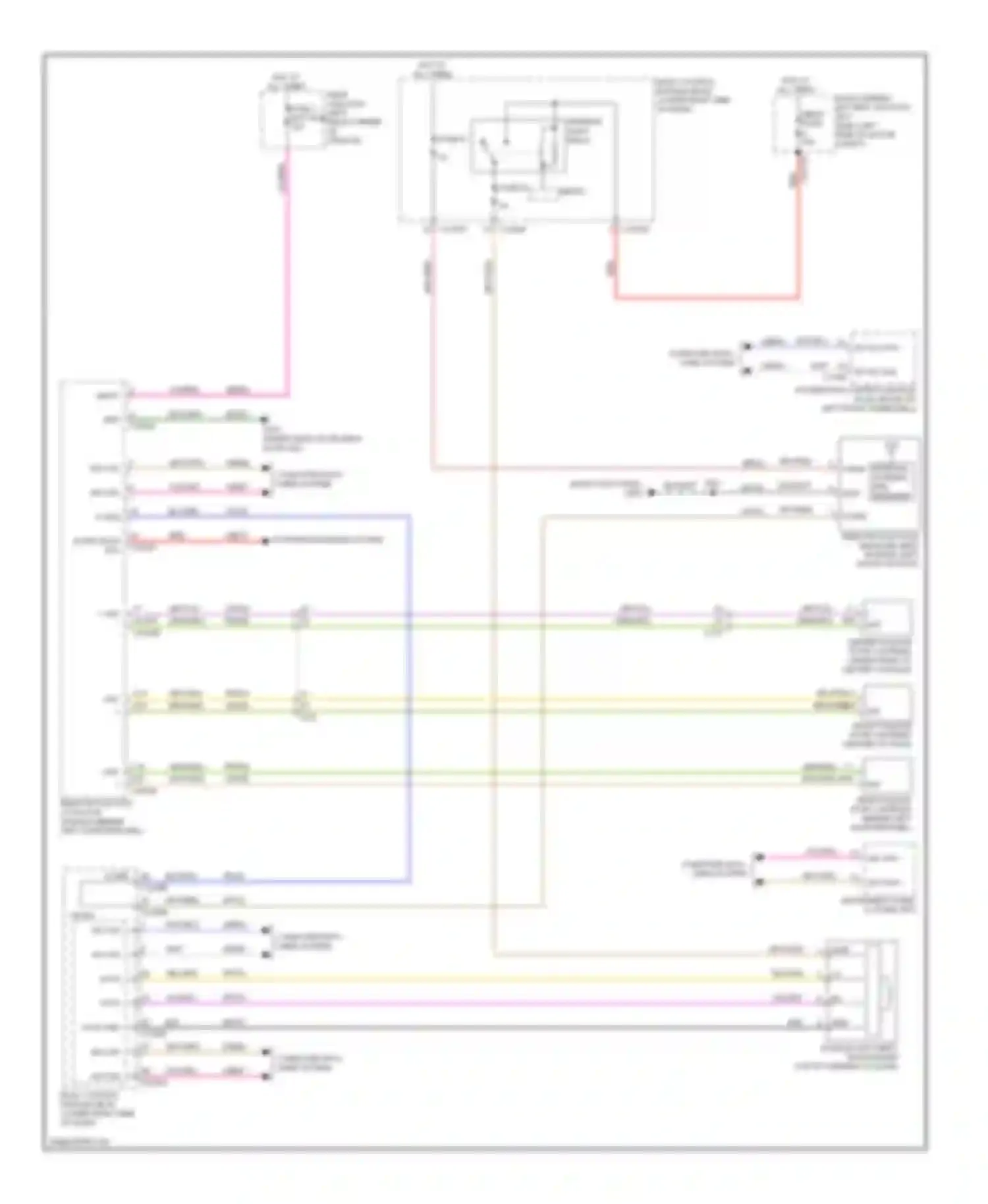 Focus Ford III (2011-2015): Passive anti-theft circuit, electric