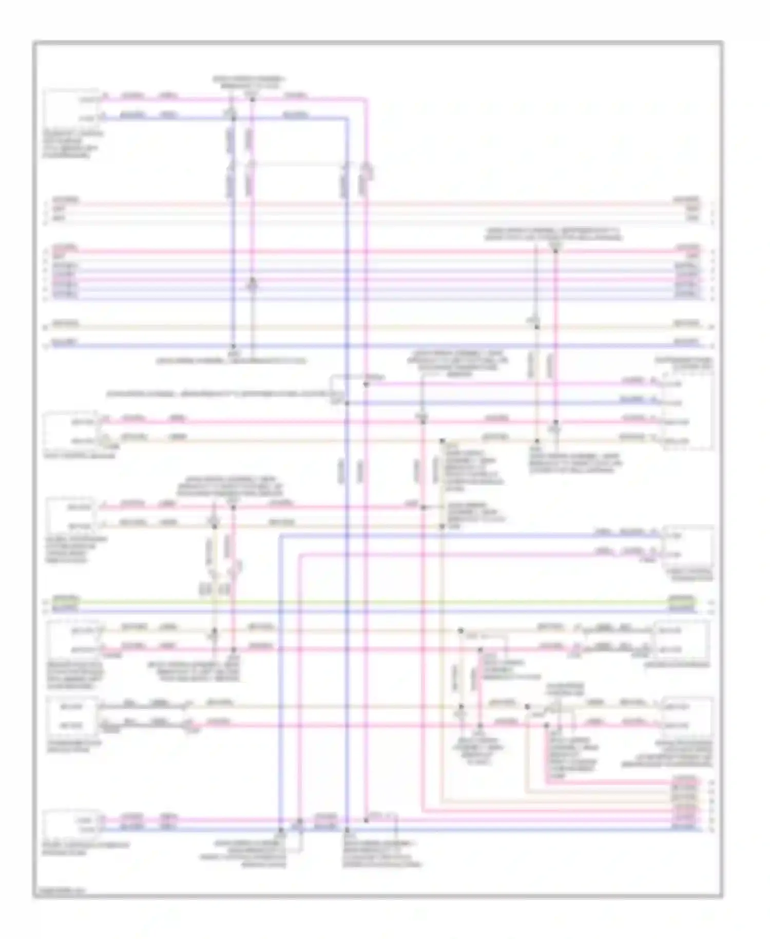 Focus Ford III (2011-2015): Computer data lines circuit, electric (2 of 3)