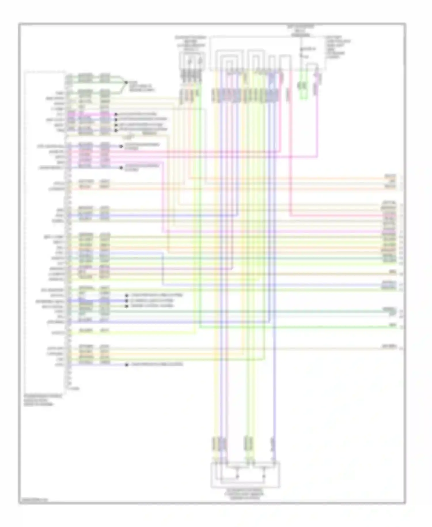Focus Ford III (2011-2015): Wiring diagram engine performance 2.0l turbo (1 of 6)