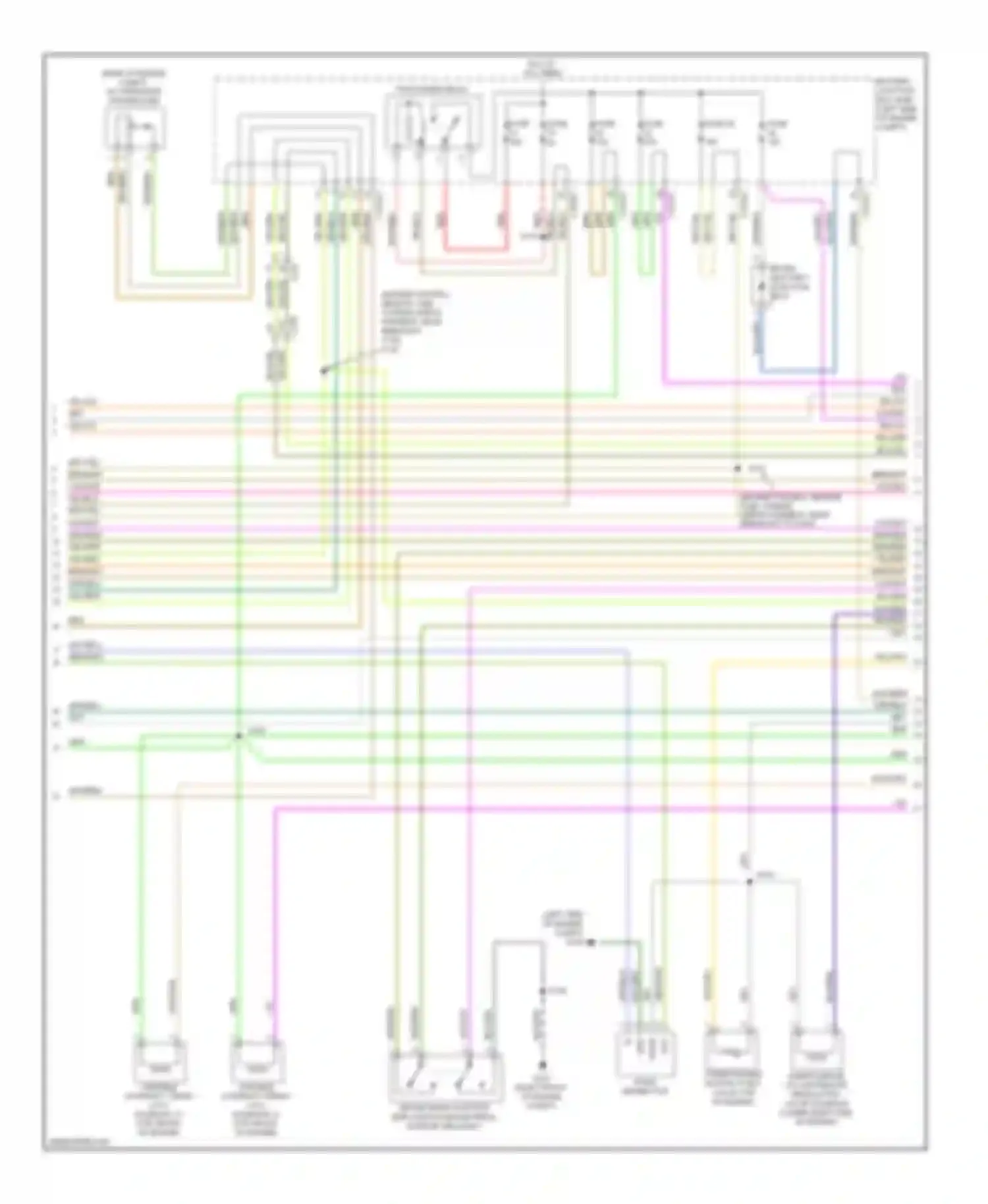 Focus Ford III (2011-2015): Wiring diagram engine performance 2.0l turbo (2 of 6)