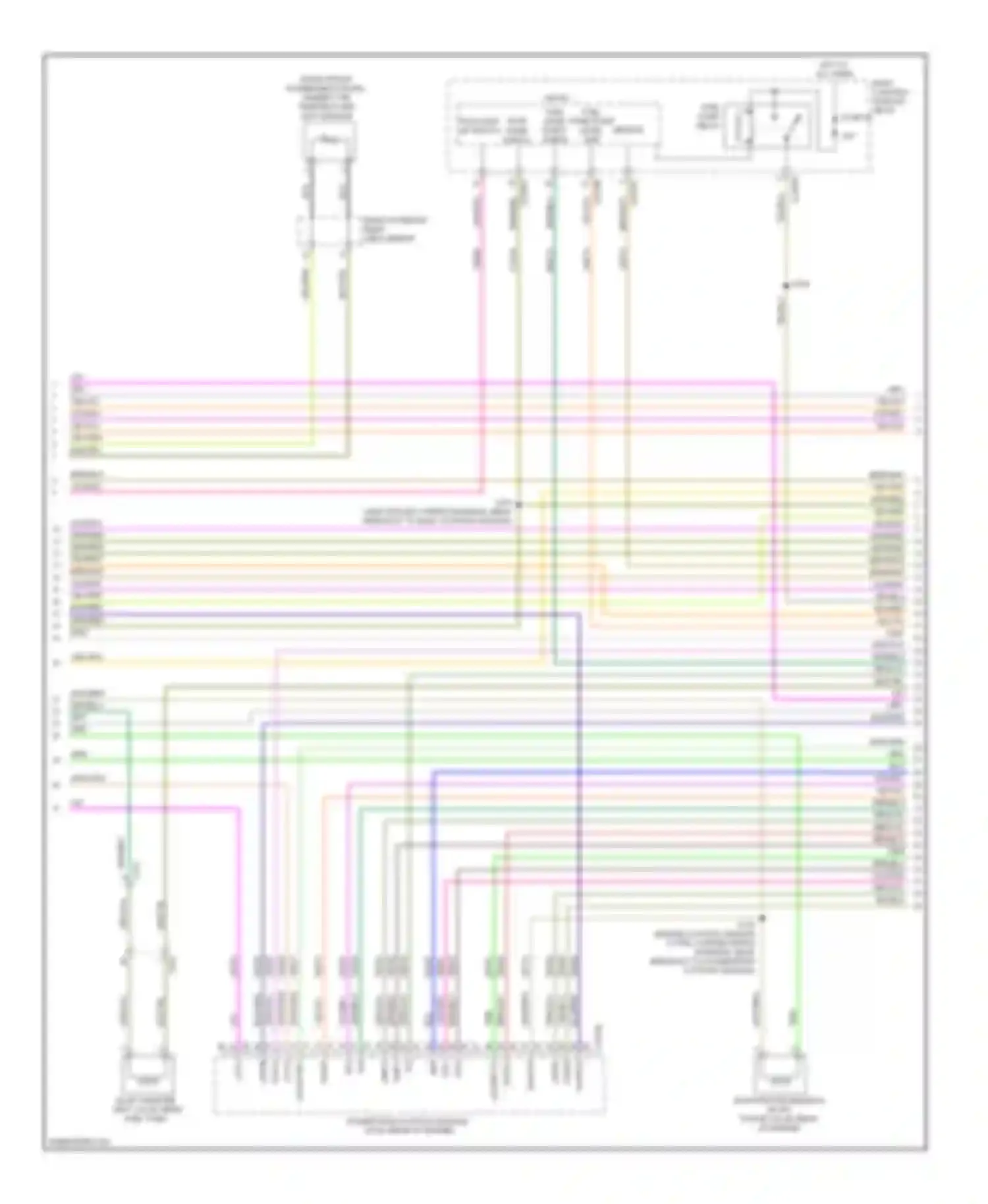 Focus Ford III (2011-2015): Wiring diagram engine performance 2.0l turbo (3 of 6)