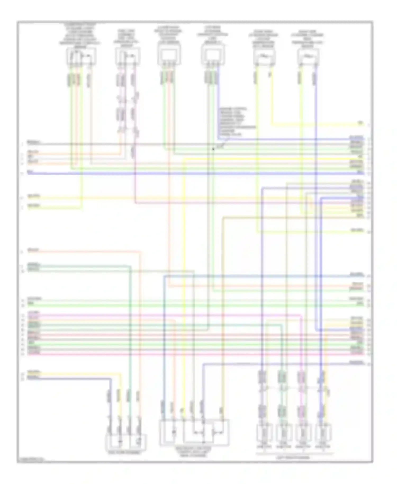 Focus Ford III (2011-2015): Wiring diagram engine performance 2.0l turbo (5 of 6)