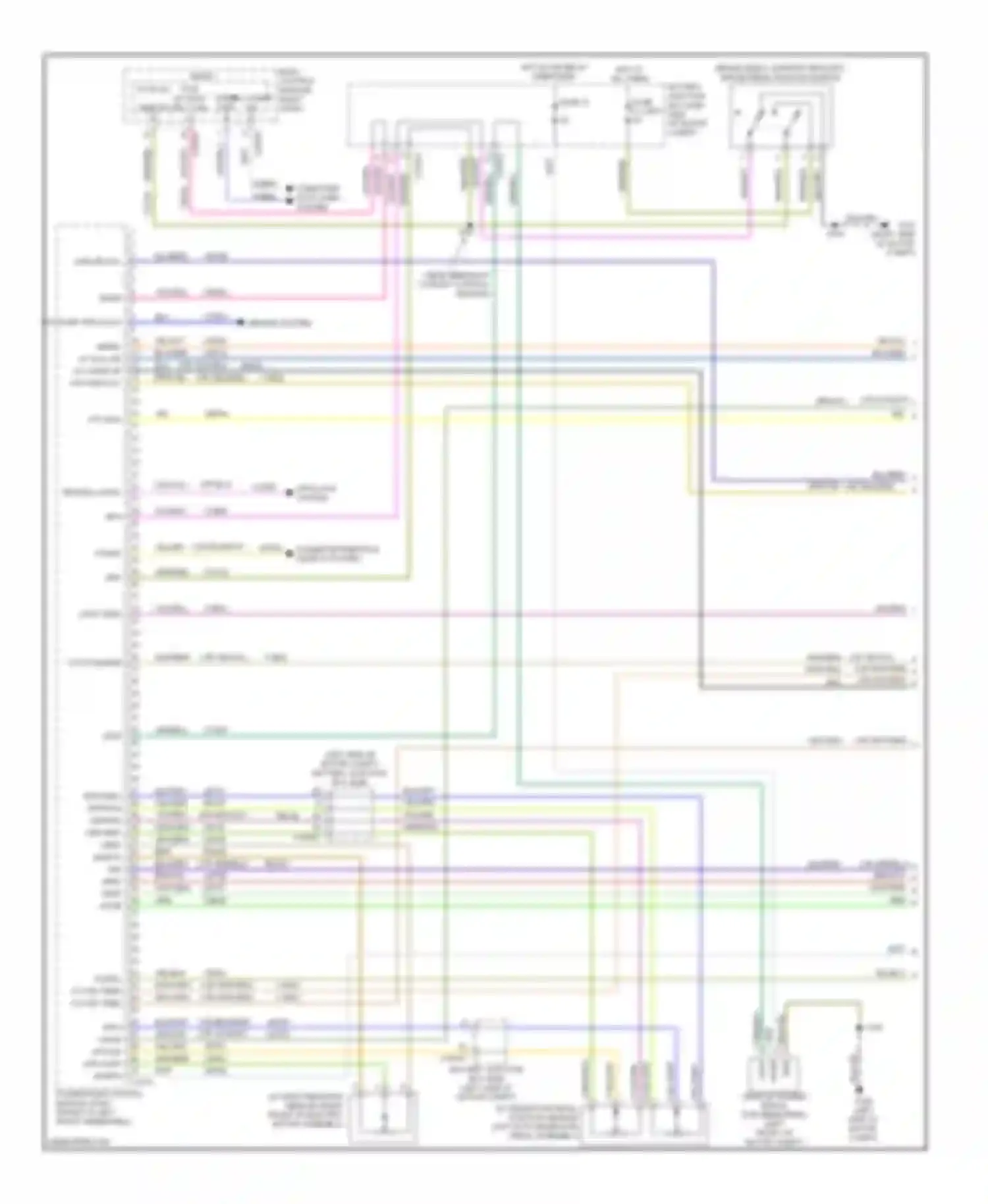 Focus Ford III (2011-2015): Wiring diagram engine performance electric (1 of 7)