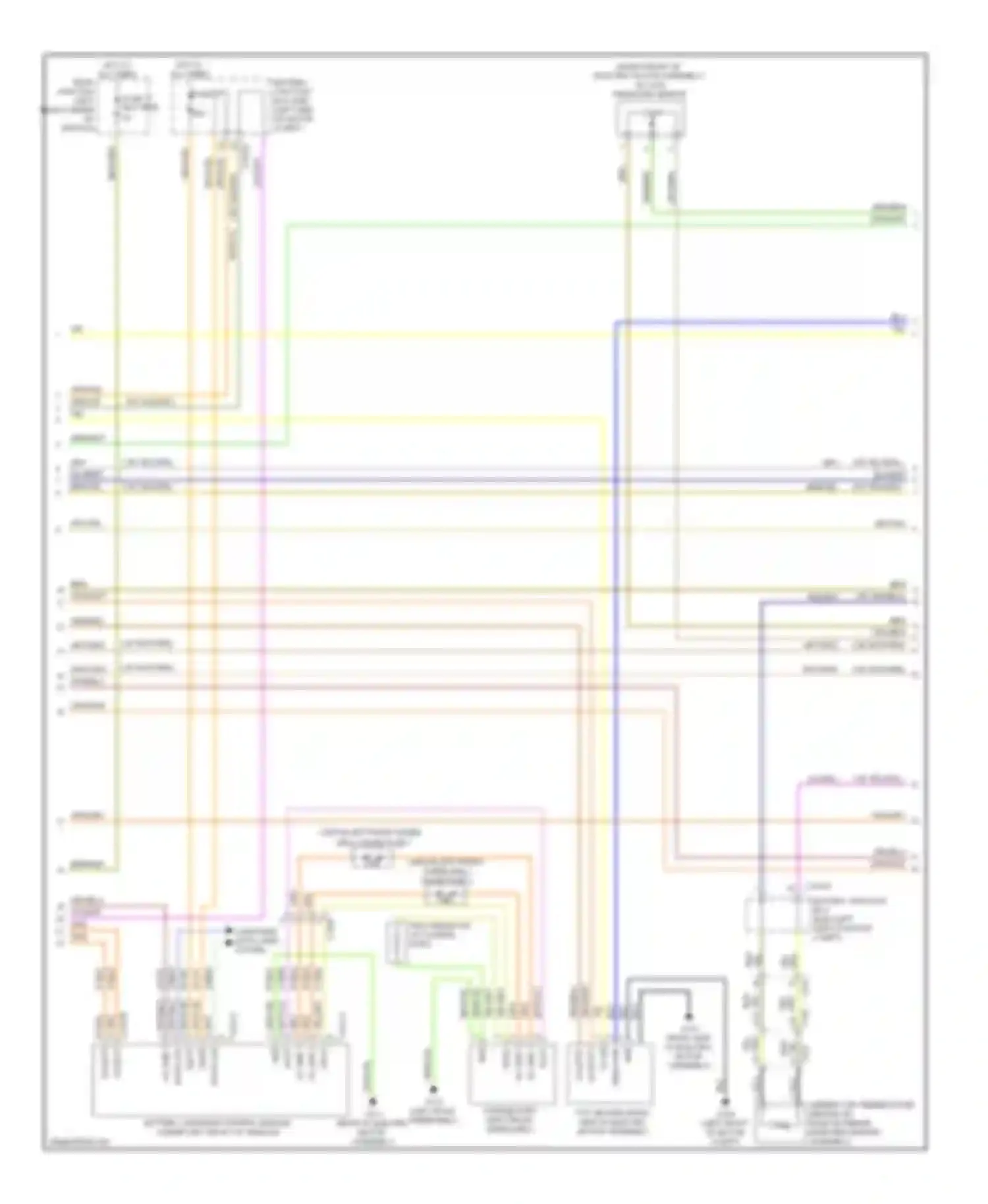 Focus Ford III (2011-2015): Wiring diagram engine performance electric (6 of 7)