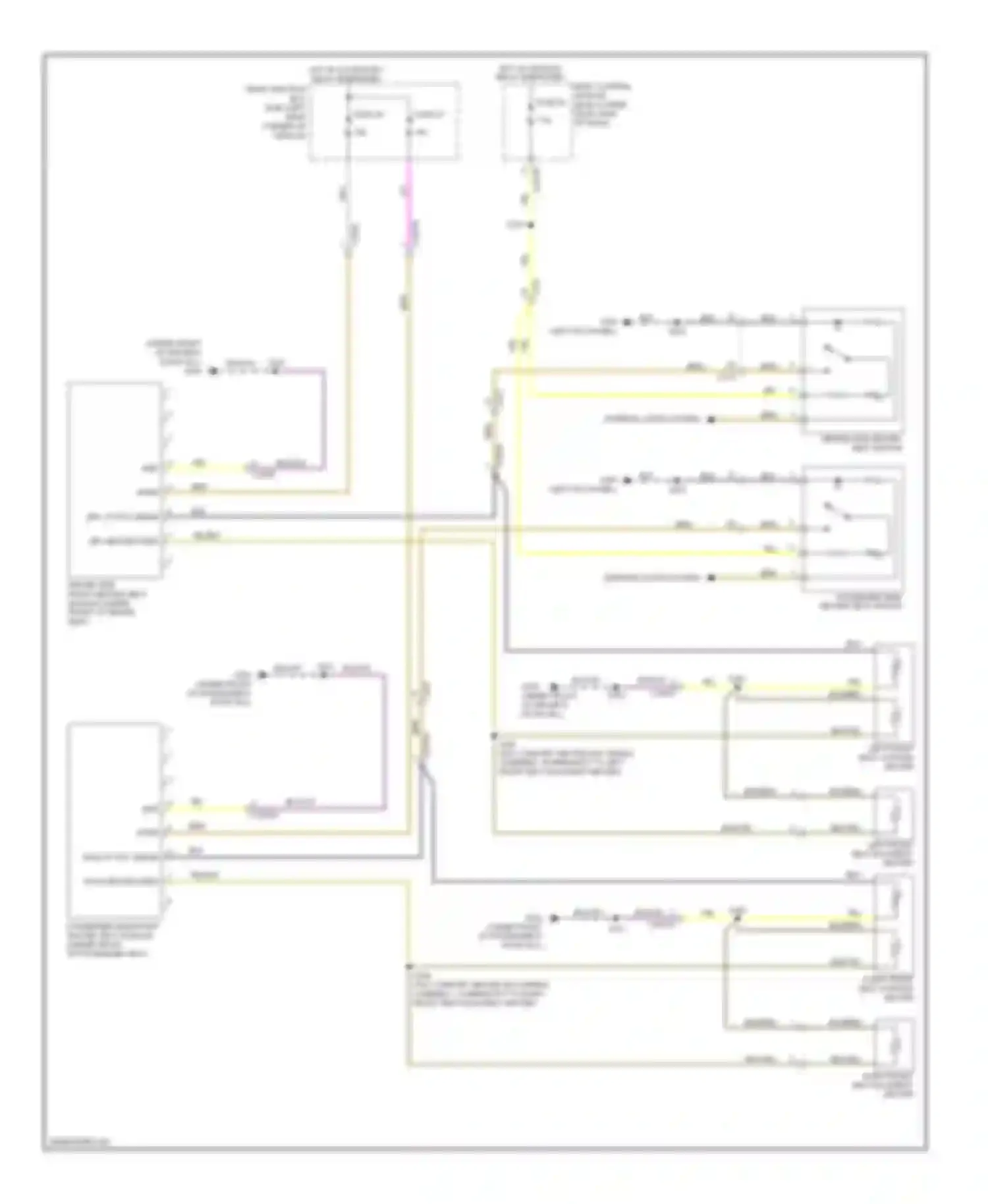 Wiring diagram blk/brn for Ford Focus III (2011-2015) (3 of 4)