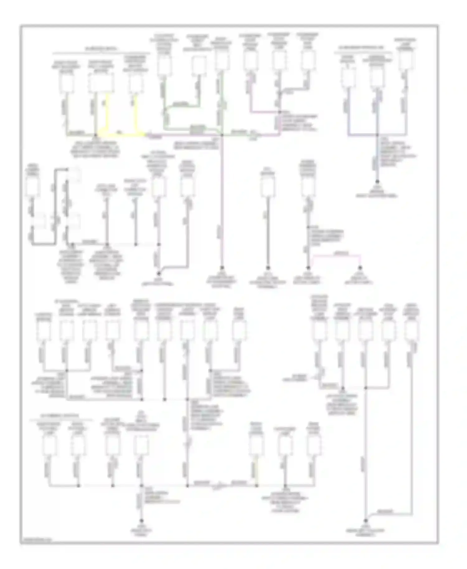 Wiring diagram compass module for Ford Focus III (2011-2015) (2 of 4)