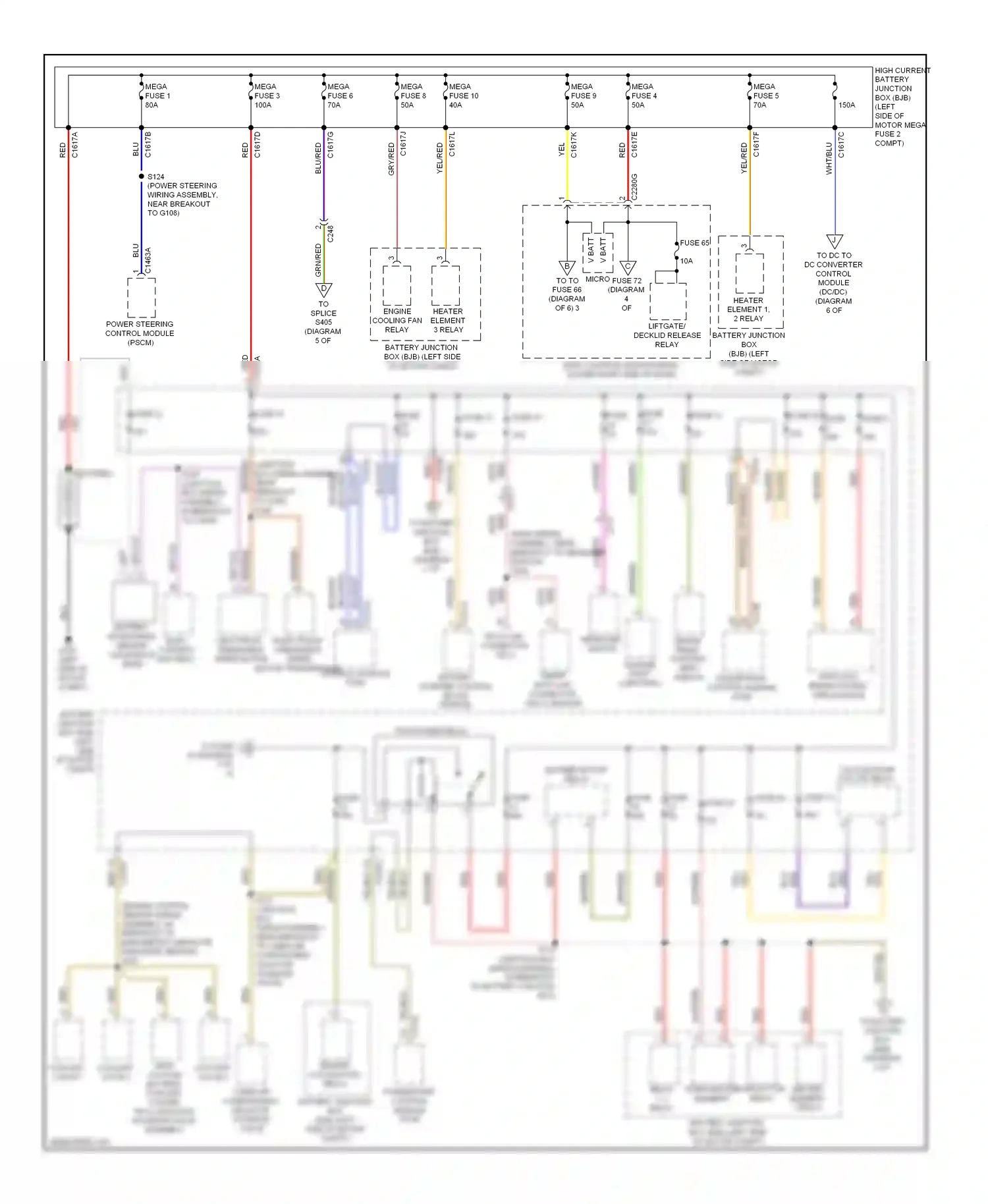 Wiring diagram compt) for Ford Focus III (2011-2015) (1 of 1)