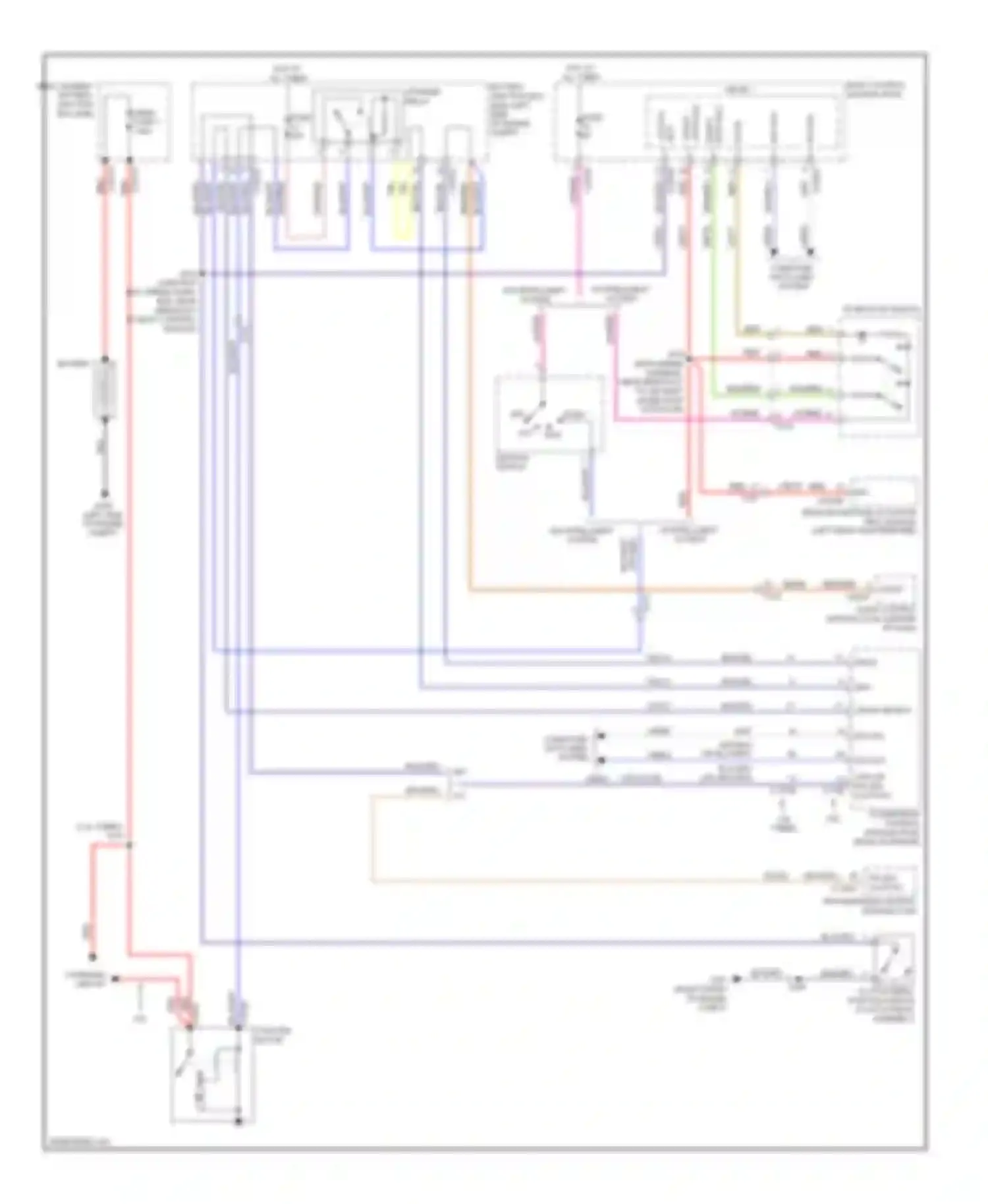 Wiring diagram crank detect for Ford Focus III (2011-2015) (1 of 1)