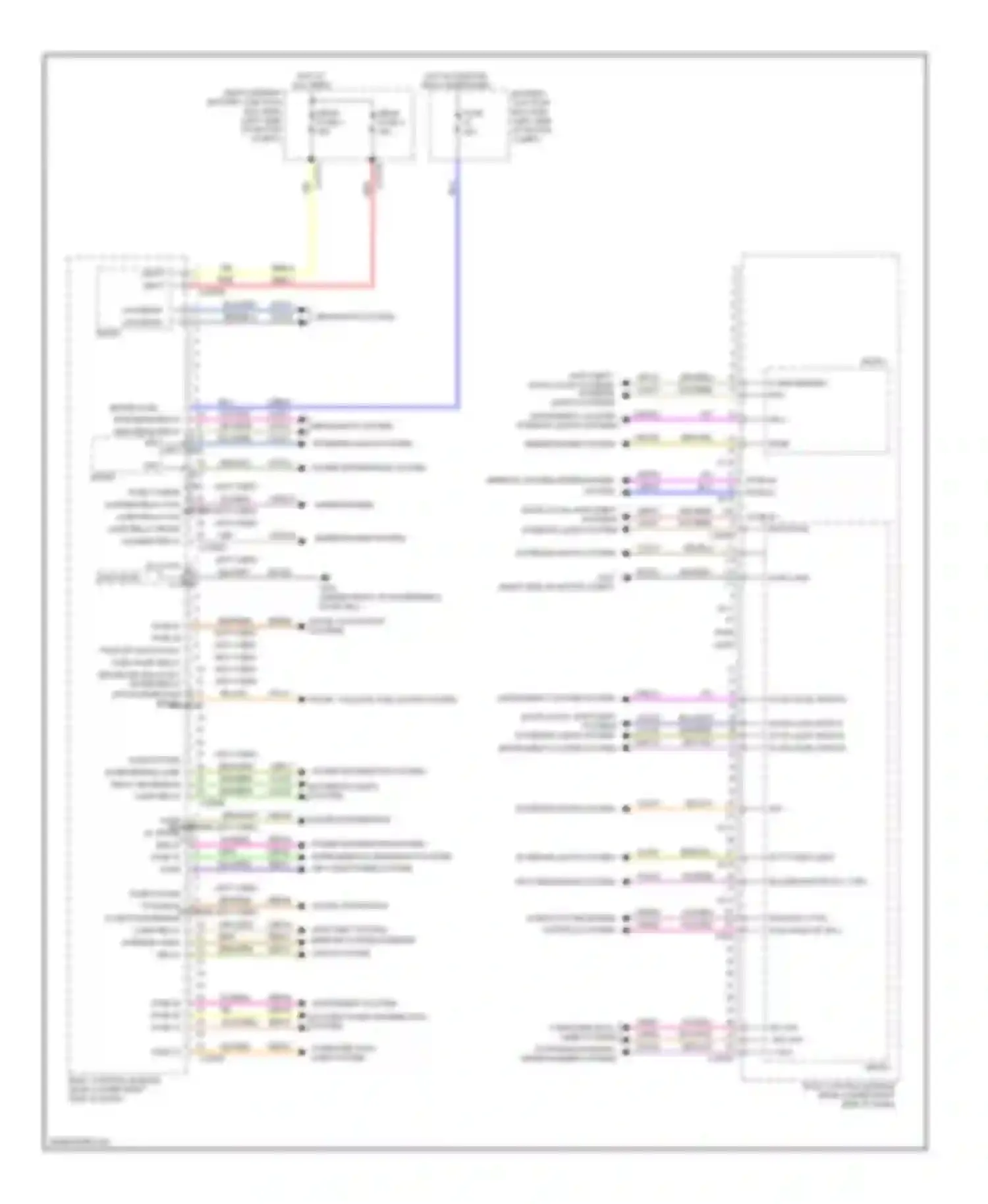 Wiring diagram hood ajar switch stop light switch fluid level switch for Ford Focus III (2011-2015) (1 of 2)