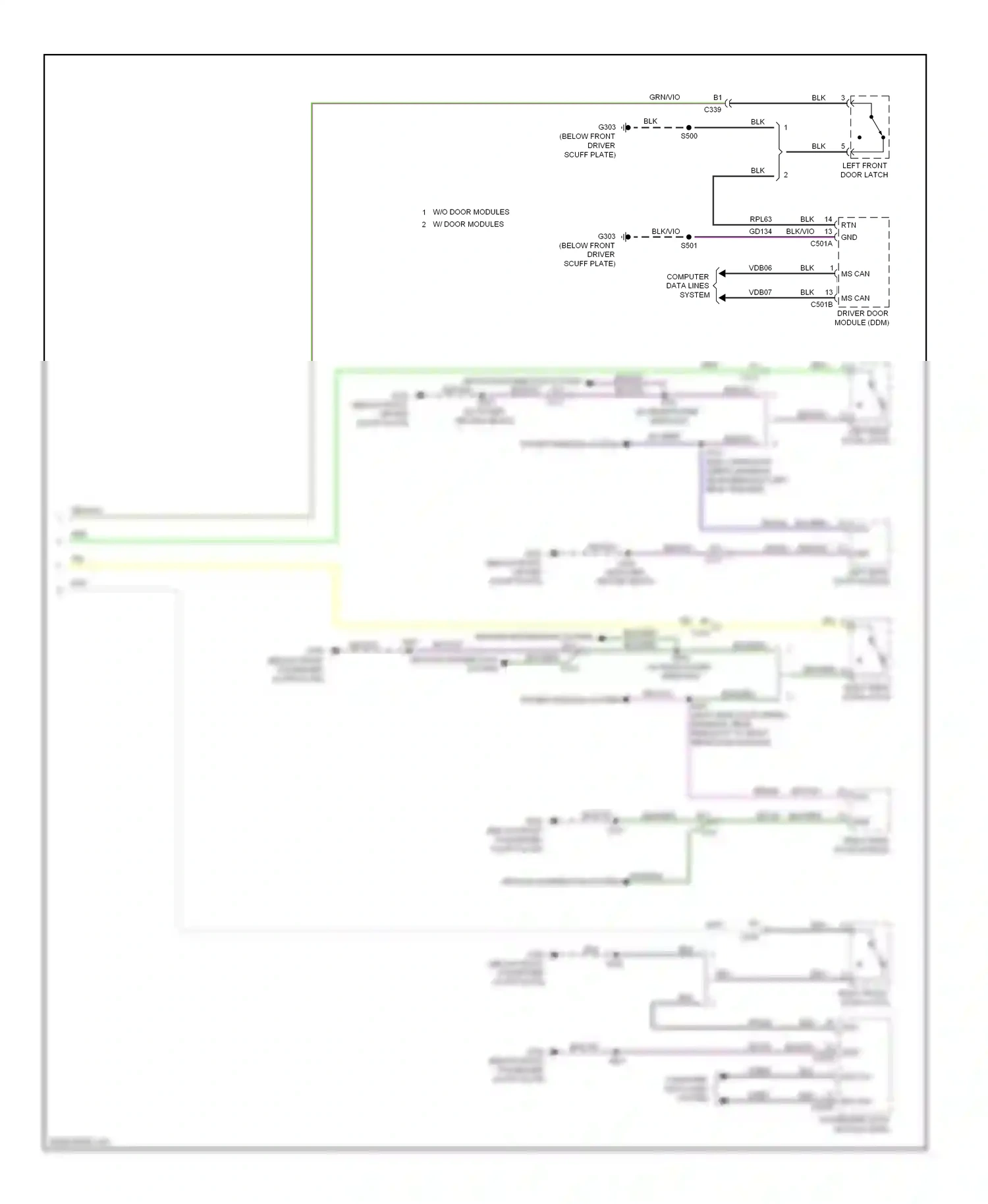 Ford Focus III (2011-2015) ms can + wiring diagram  (44 of 44)