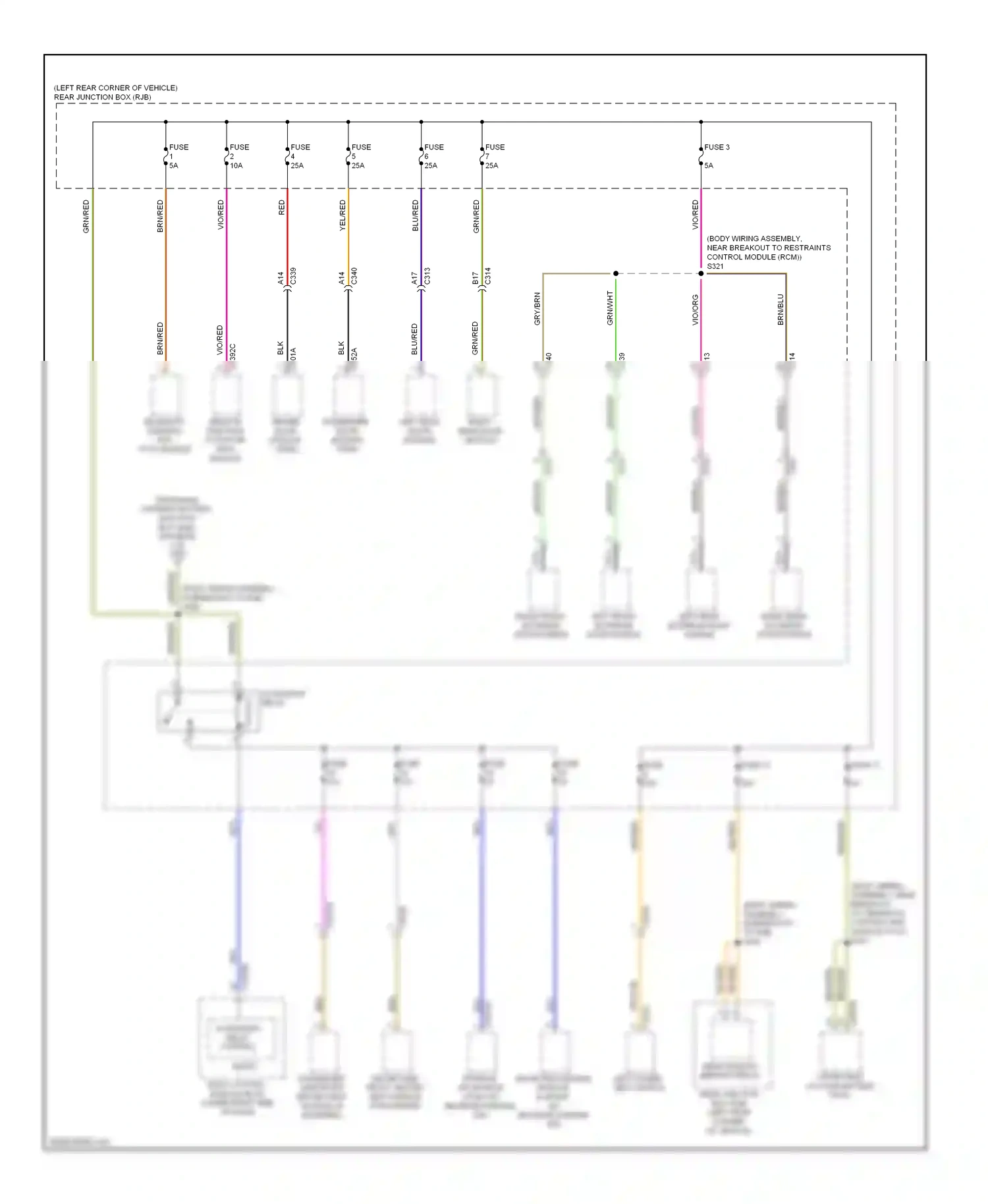 Wiring diagram vio for Ford Focus III (2011-2015) (55 of 91)