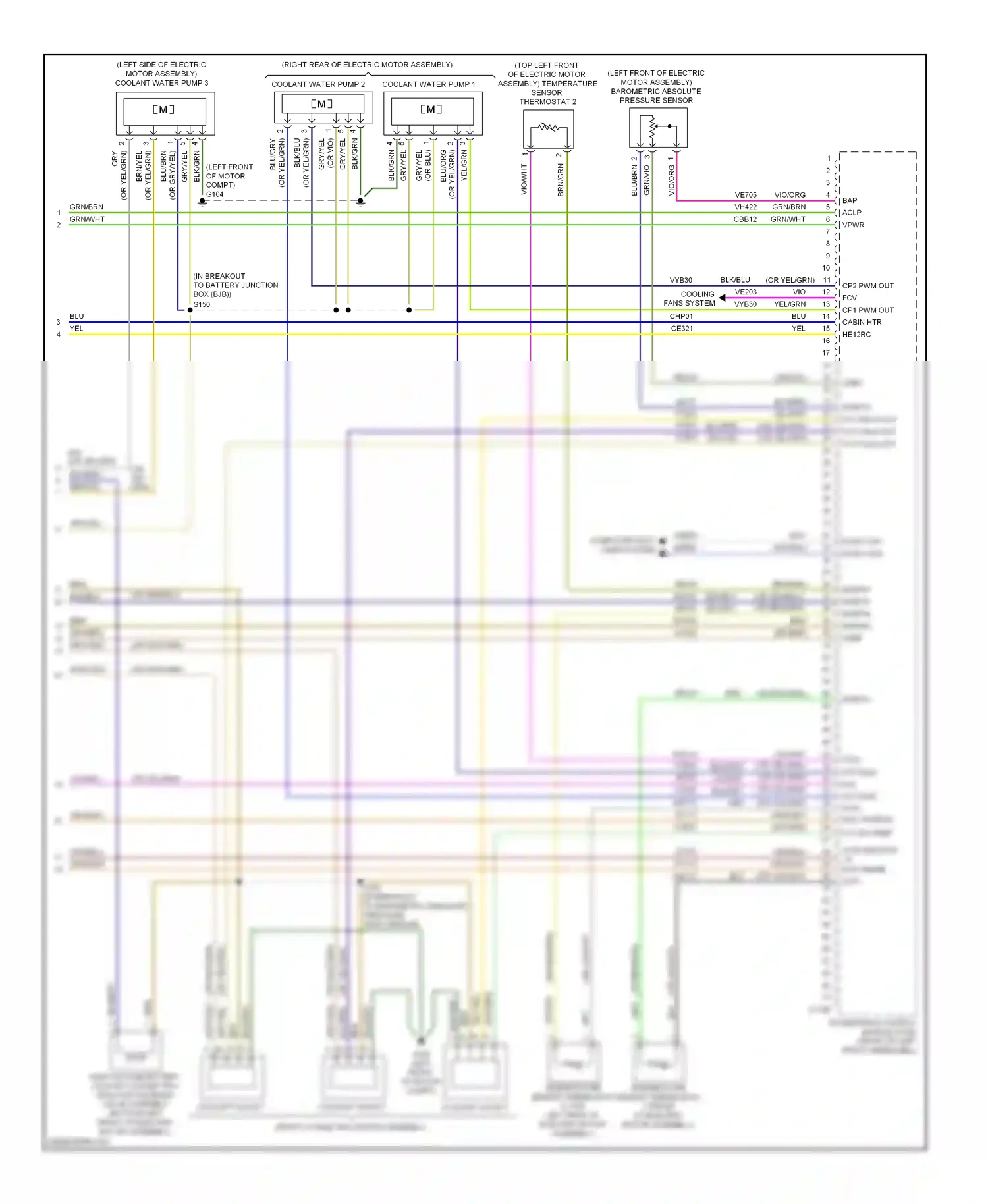 Wiring diagram wht/grn for Ford Focus III (2011-2015) (20 of 41)
