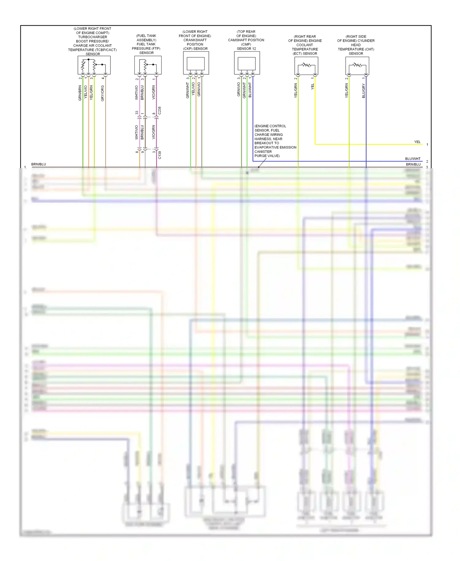Wiring diagram yel/grn for Ford Focus III (2011-2015) (17 of 31)