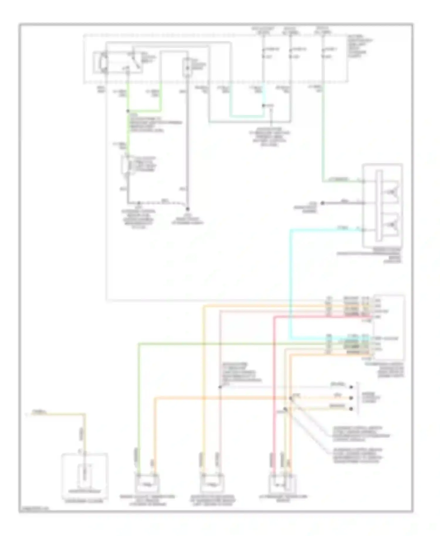 Freestyle Ford I (2004-2009): Manual a/c circuit (2 of 2)