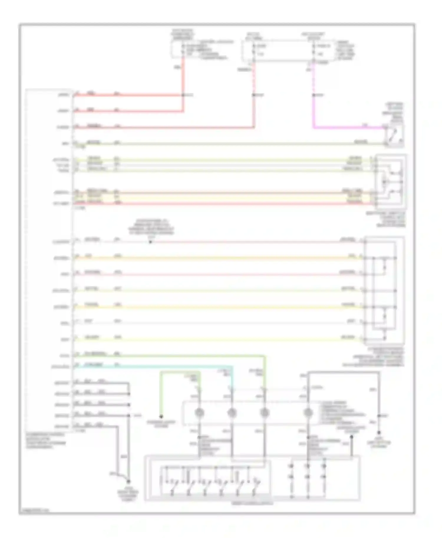 Freestyle Ford I (2004-2009): Cruise control circuit