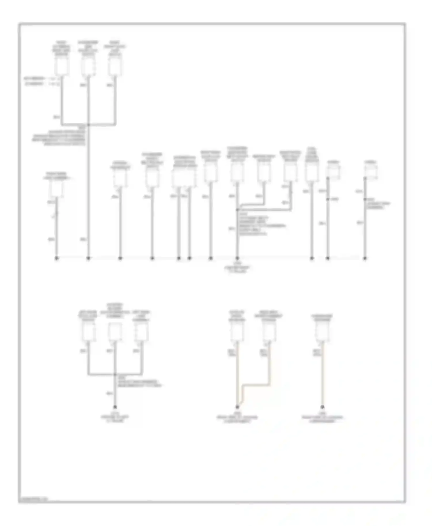 Freestyle Ford I (2004-2009): Ground distribution circuit (4 of 4)
