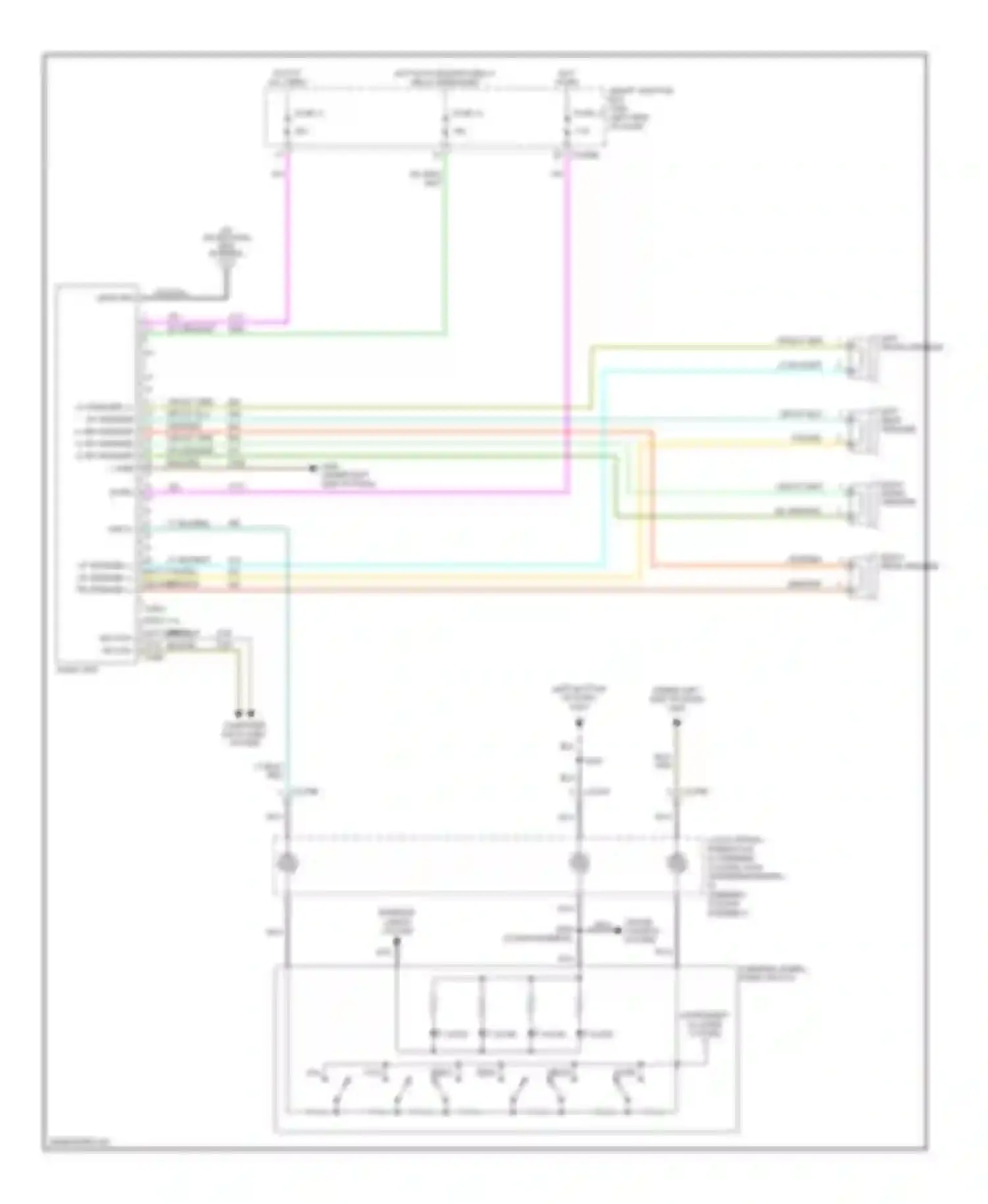 Freestyle Ford I (2004-2009): Base radio circuit
