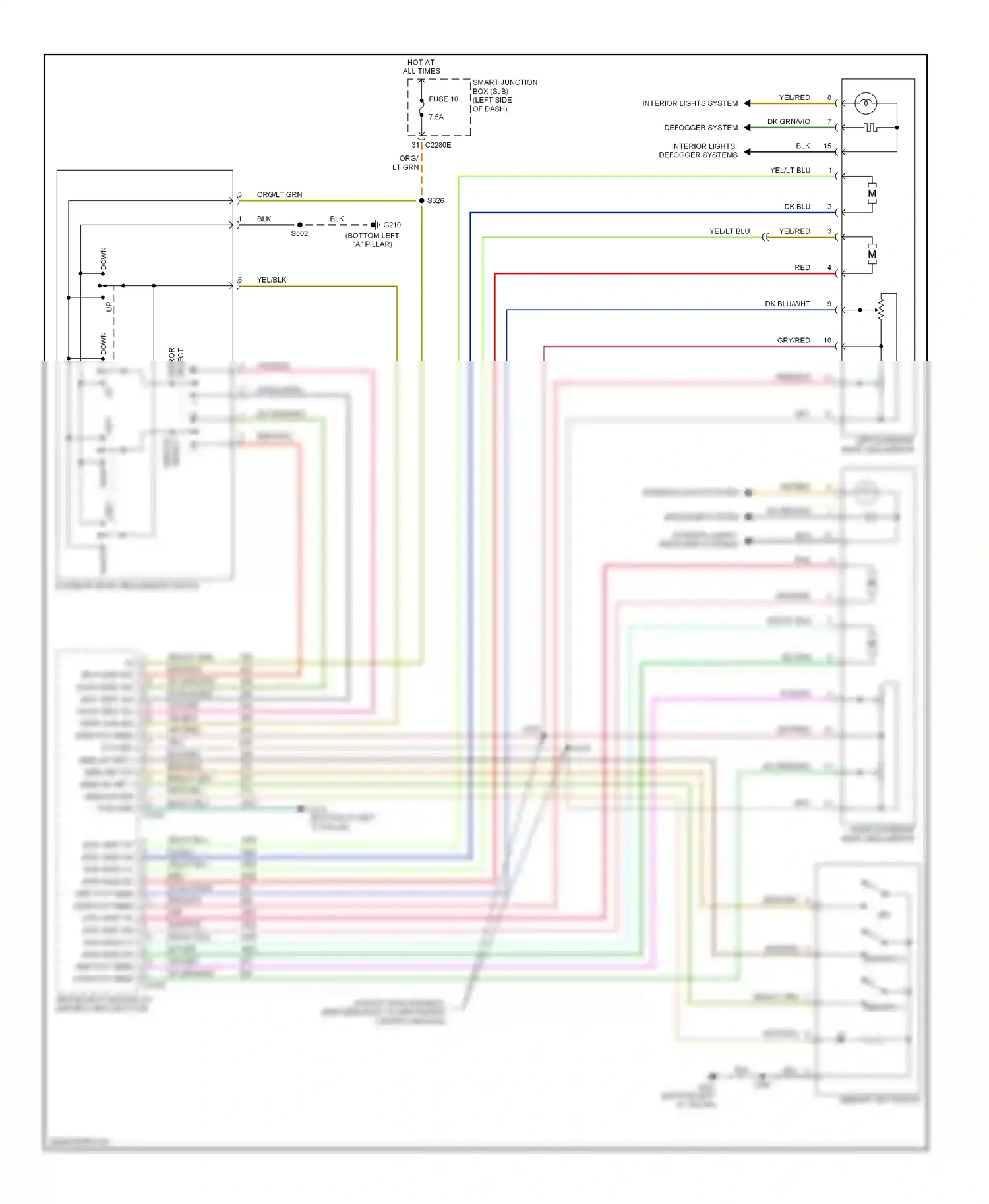 Wiring diagram org/ for Ford Freestyle I (2004-2009) (25 of 37)