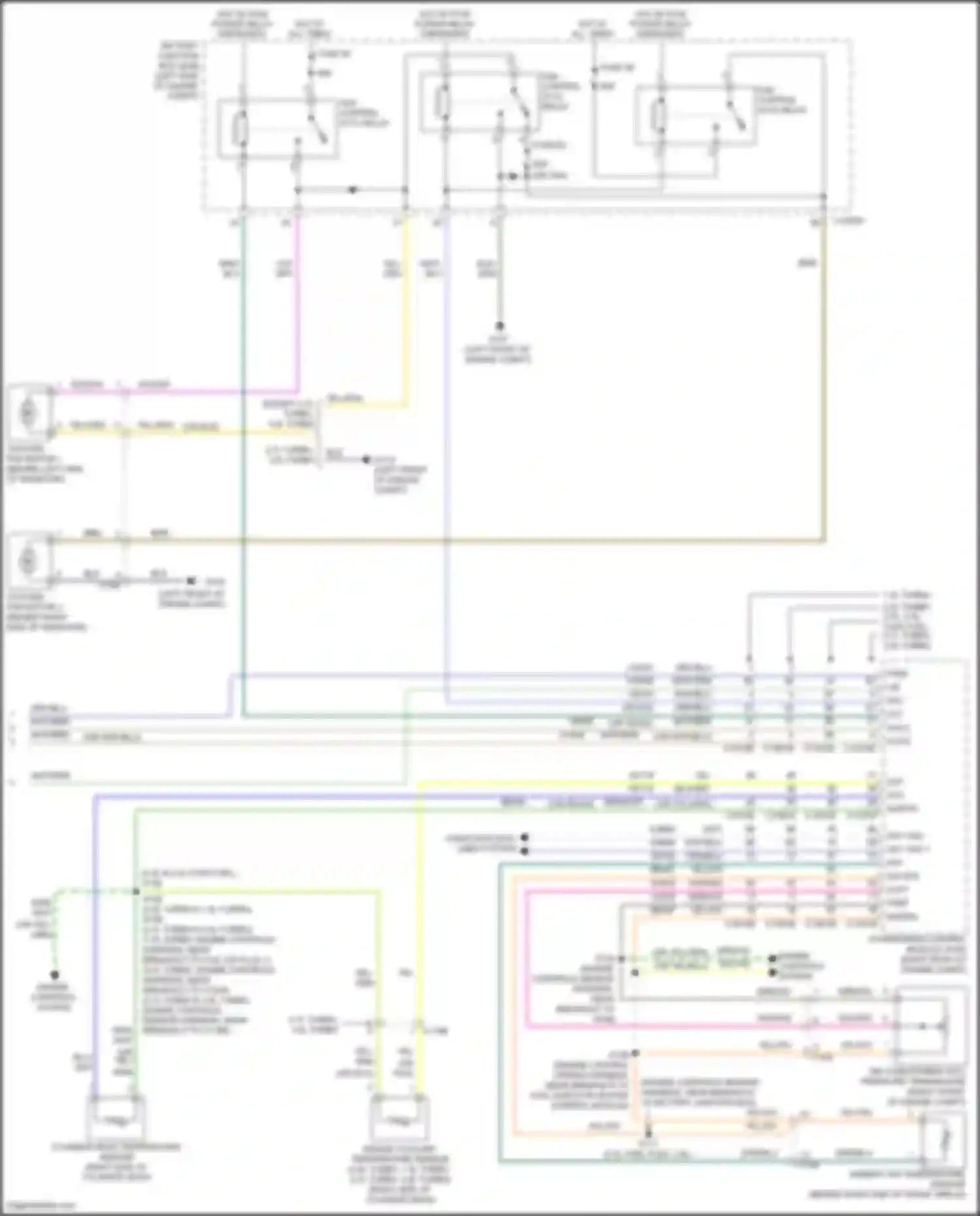 Fusion (North America) Ford II facelift (2016-2020): Automatic a/c circuit, except hybrid (3 of 3)