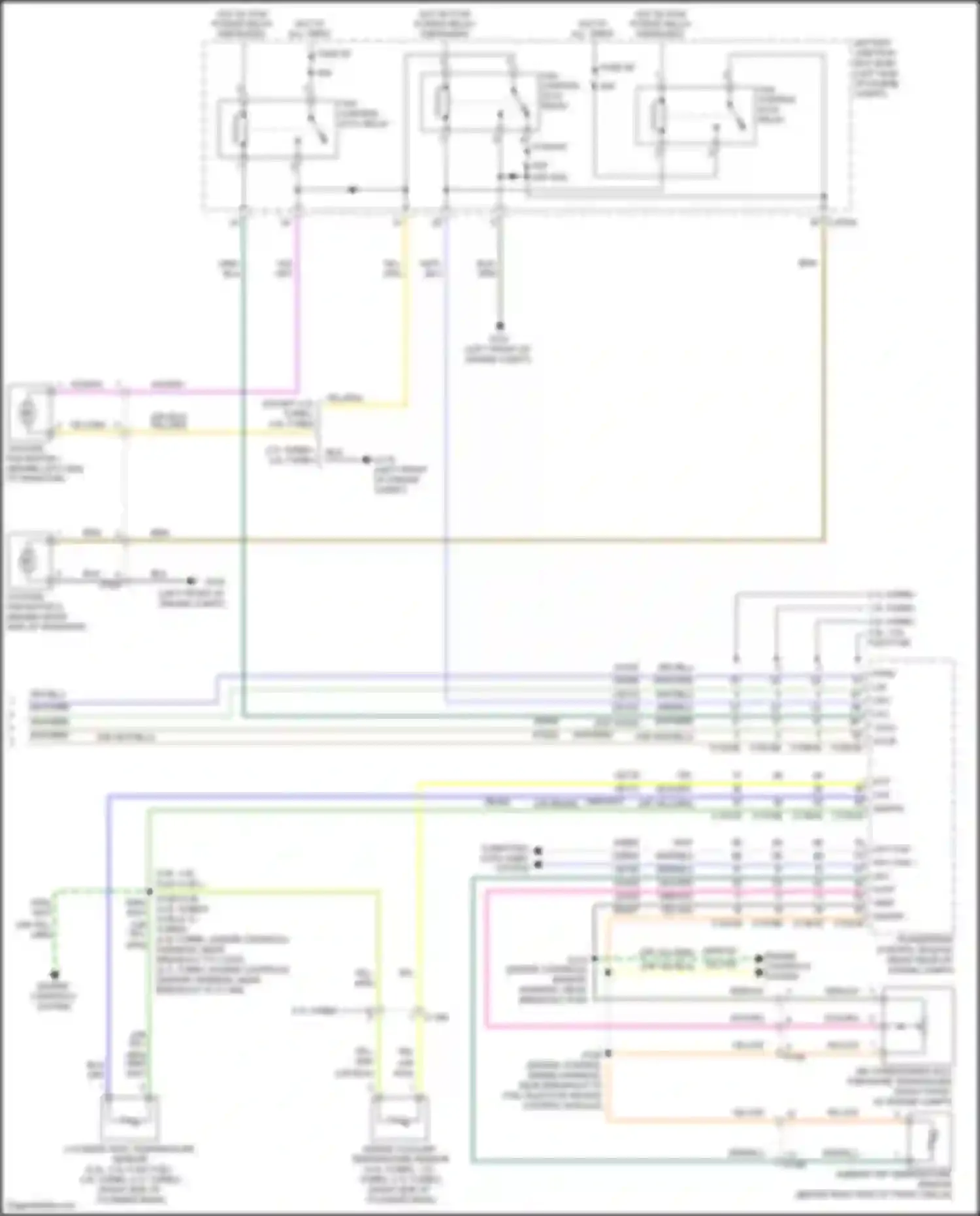 Fusion (North America) Ford II facelift (2016-2020): Manual a/c circuit (3 of 3)