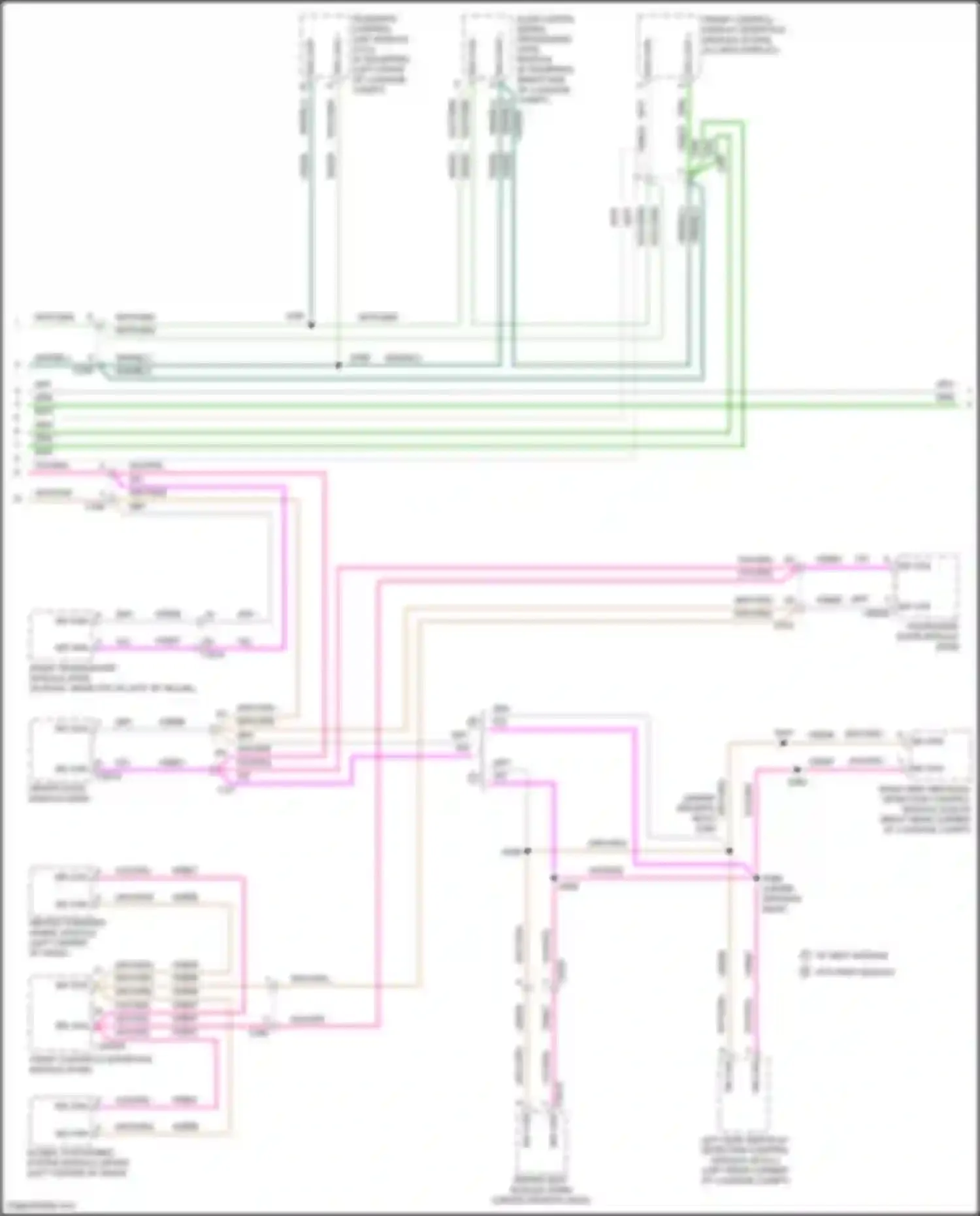 Fusion (North America) Ford II facelift (2016-2020): Computer data lines circuit, except hybrid (2 of 3)