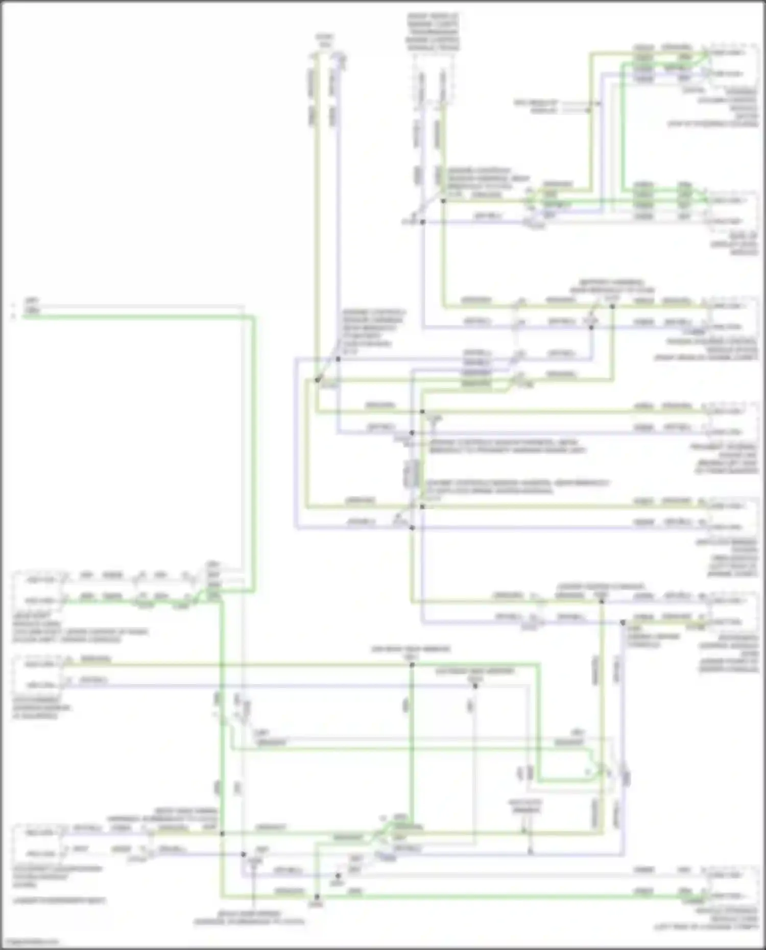 Fusion (North America) Ford II facelift (2016-2020): Computer data lines circuit, except hybrid (3 of 3)