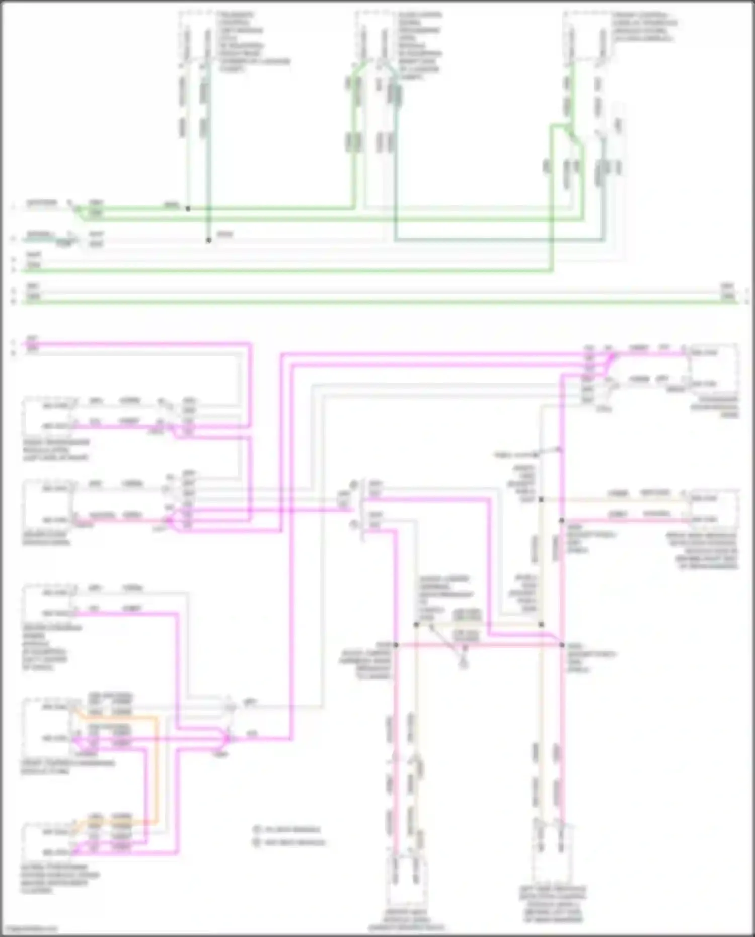 Fusion (North America) Ford II facelift (2016-2020): Computer data lines circuit, hybrid (2 of 3)