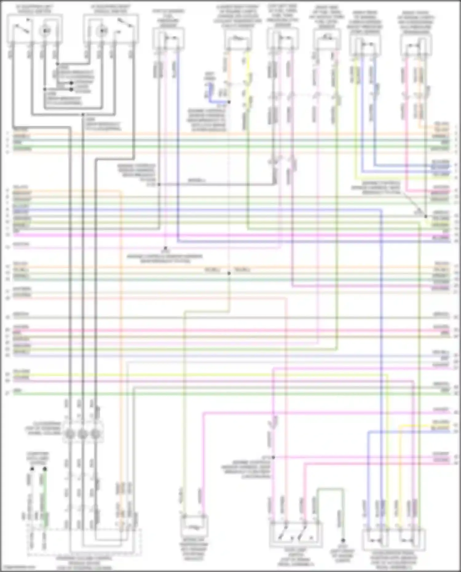 Fusion (North America) Ford II facelift (2016-2020): Wiring diagram engine performance 1.5l turbo (2 of 6)