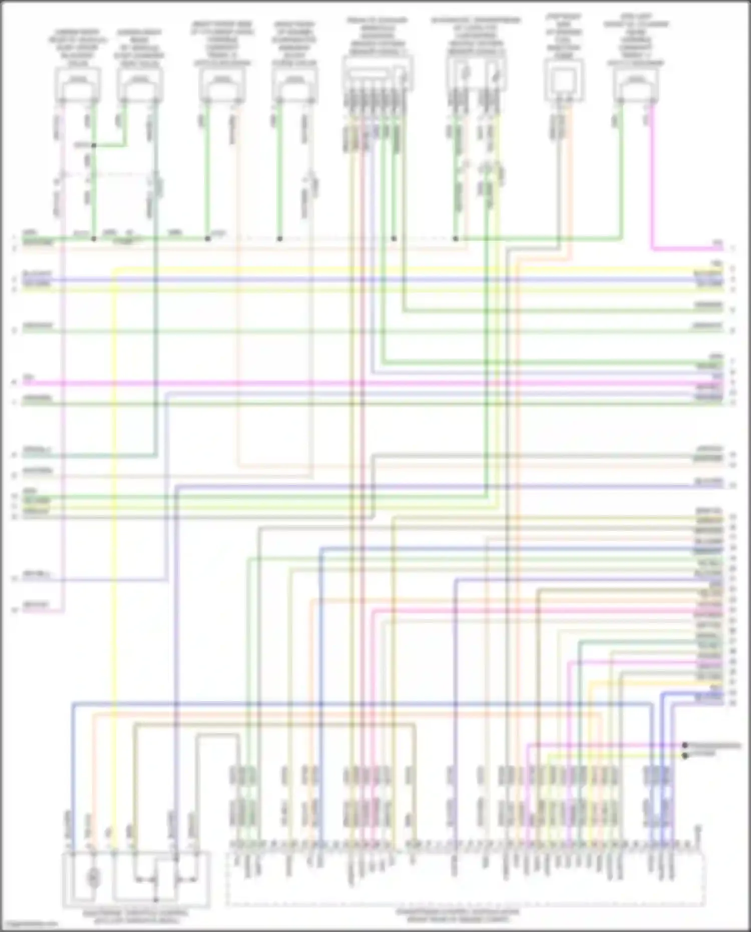 Fusion (North America) Ford II facelift (2016-2020): Wiring diagram engine performance 1.5l turbo (4 of 6)