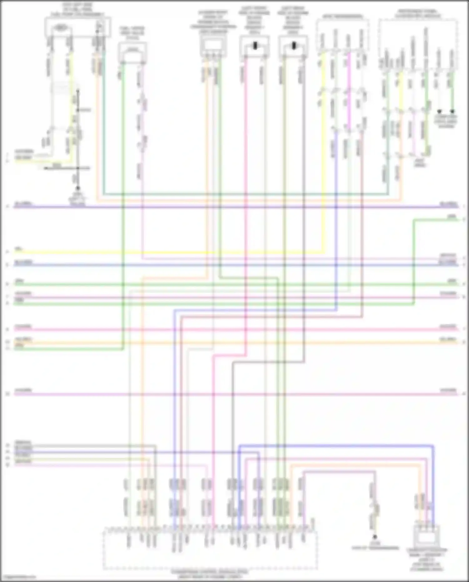 Fusion (North America) Ford II facelift (2016-2020): Wiring diagram engine performance 2.0l hybrid (3 of 10)