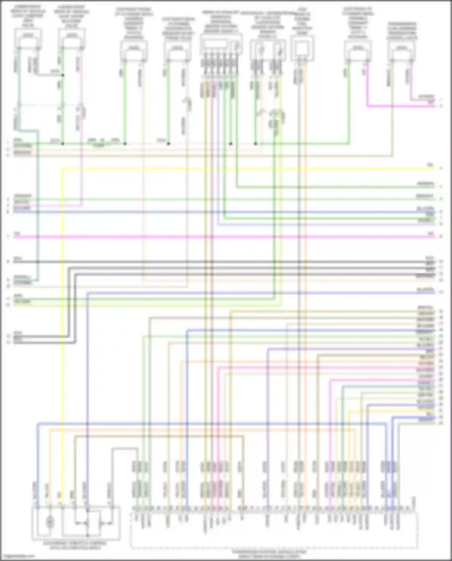 Fusion (North America) Ford II facelift (2016-2020): Wiring diagram engine performance 2.0l turbo (4 of 6)