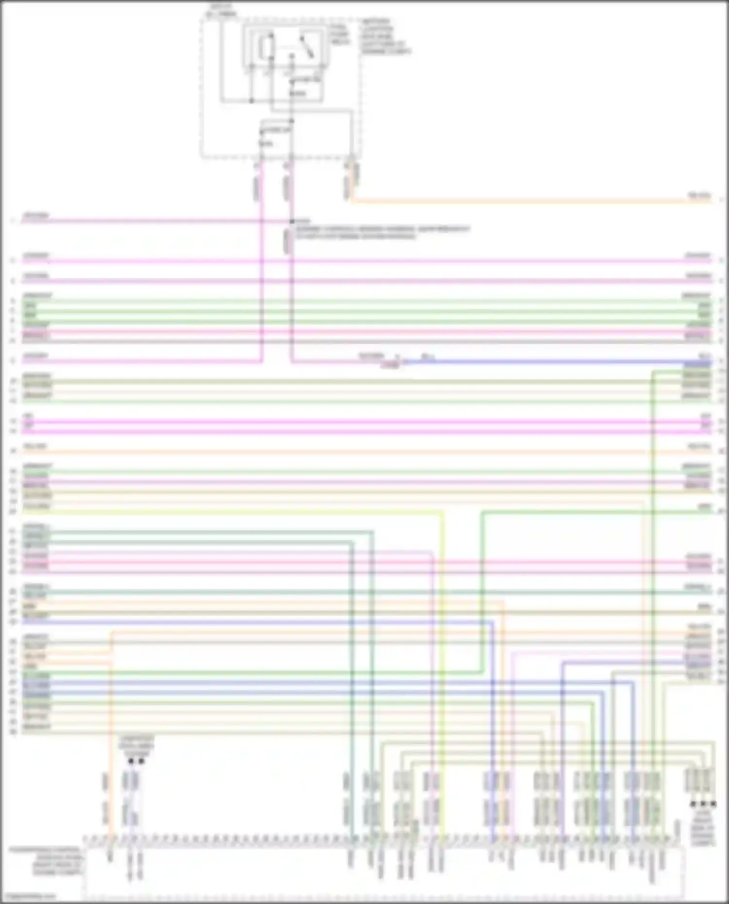 Fusion (North America) Ford II facelift (2016-2020): Wiring diagram engine performance 2.5l flex fuel (3 of 6)