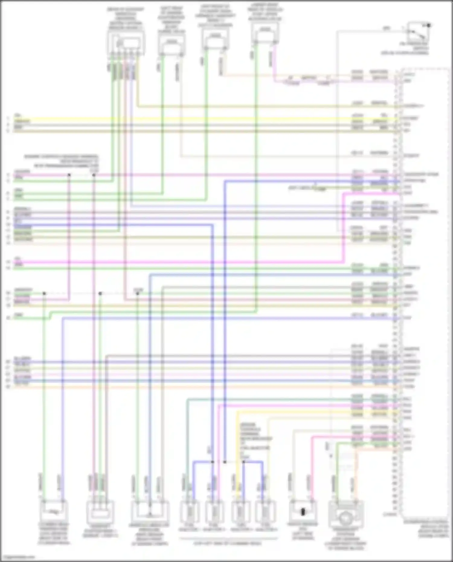 Fusion (North America) Ford II facelift (2016-2020): Wiring diagram engine performance 2.5l flex fuel (6 of 6)