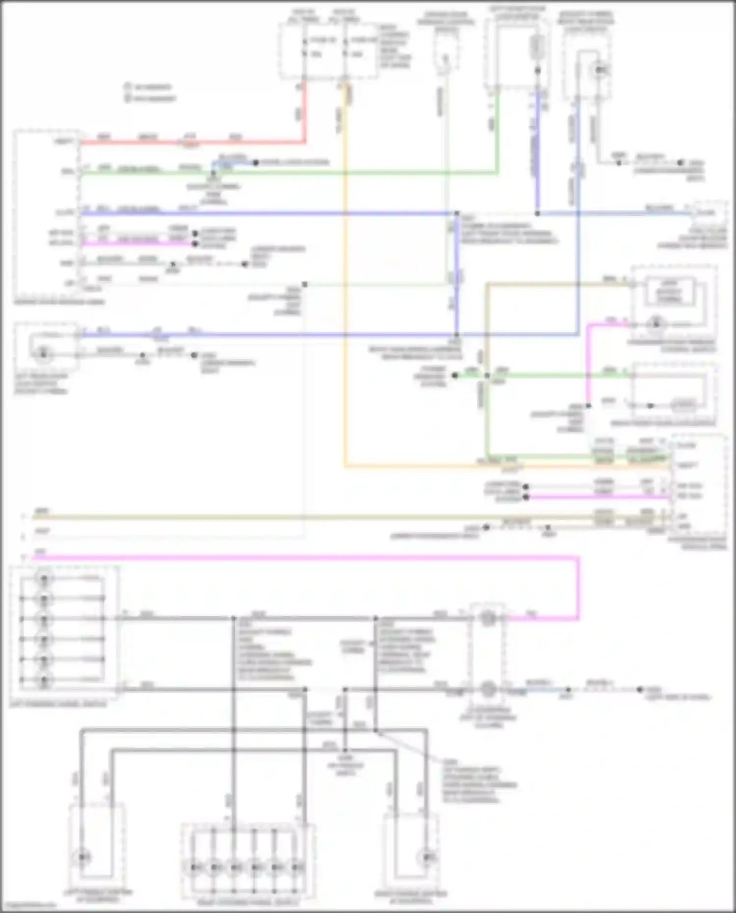 Fusion (North America) Ford II facelift (2016-2020): Instrument illumination circuit (3 of 3)