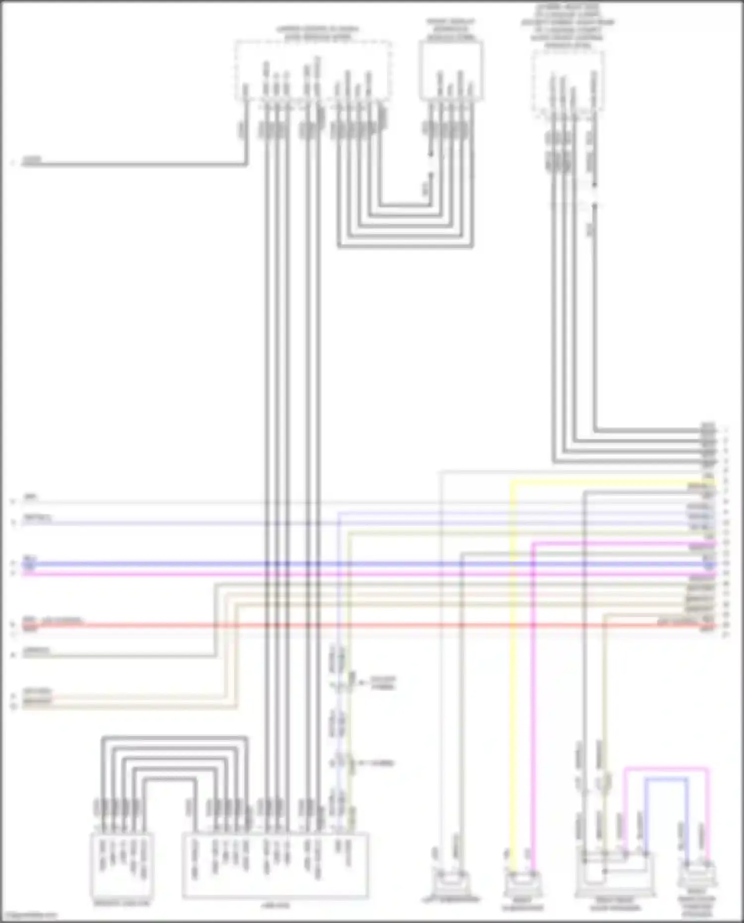Fusion (North America) Ford II facelift (2016-2020): Navigation circuit, w/ sony (2 of 4)