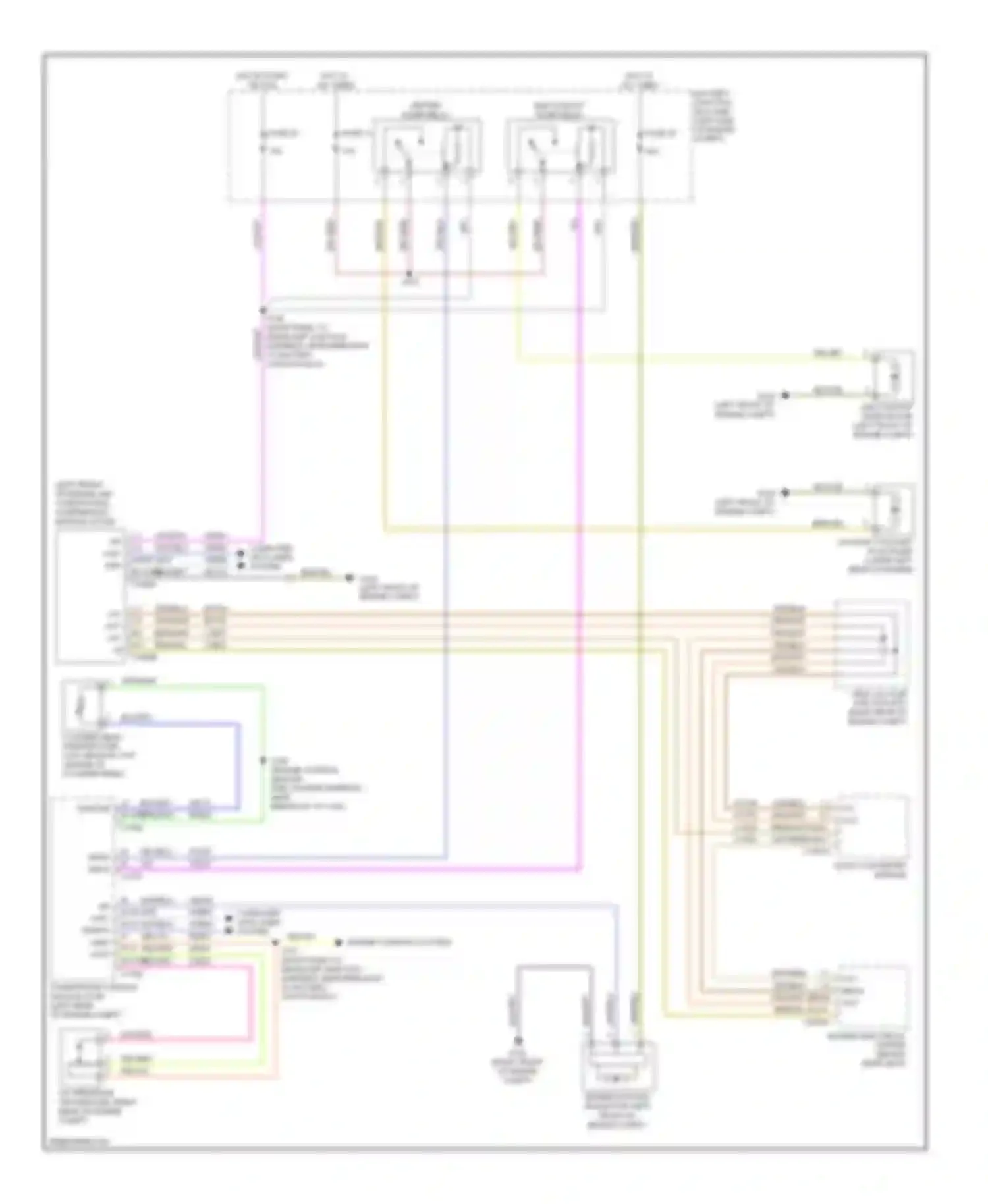 Fusion Ford I facelift (2005-2012): Automatic a/c circuit, hybrid (3 of 3)