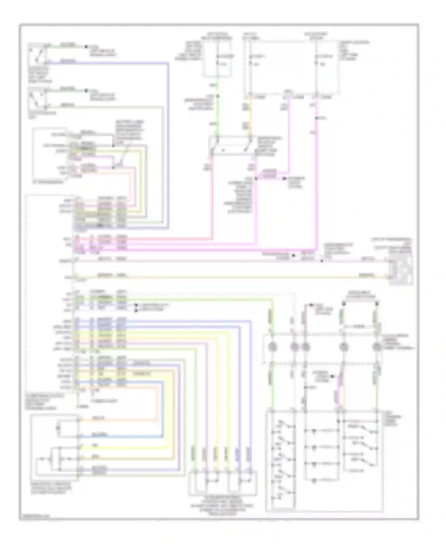 Fusion Ford I facelift (2005-2012): 3.0l, cruise control circuit