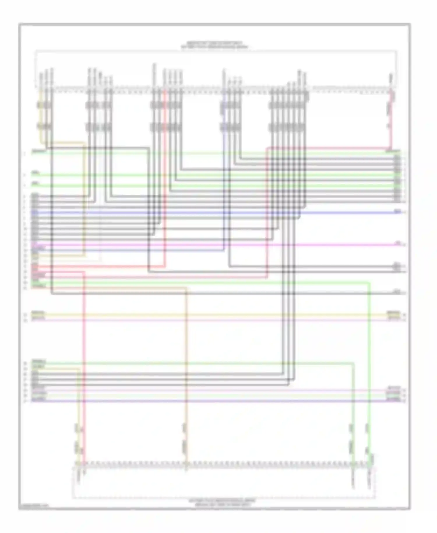Fusion Ford I facelift (2005-2012): Wiring diagram engine performance 2.5l, hybrid (6 of 8)