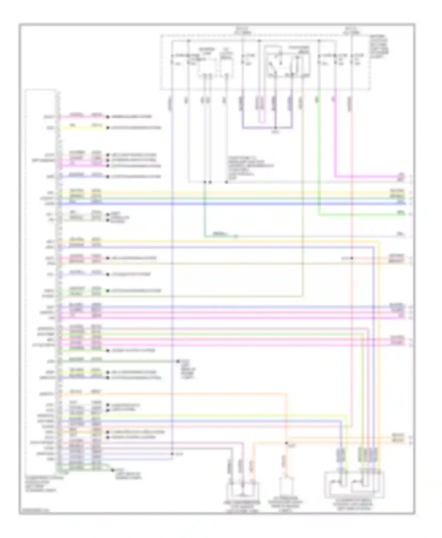 Fusion Ford I facelift (2005-2012): Wiring diagram engine performance 3.0l (1 of 5)