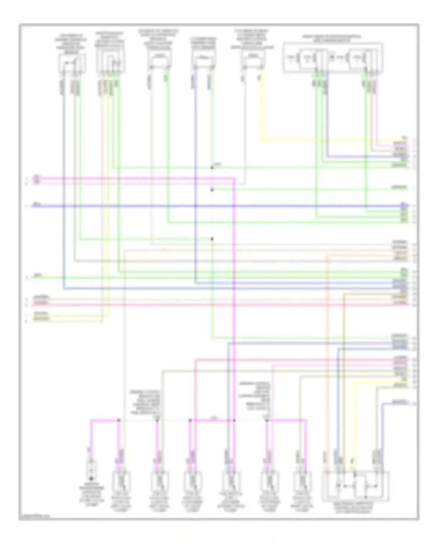 Fusion Ford I facelift (2005-2012): Wiring diagram engine performance 3.0l (4 of 5)
