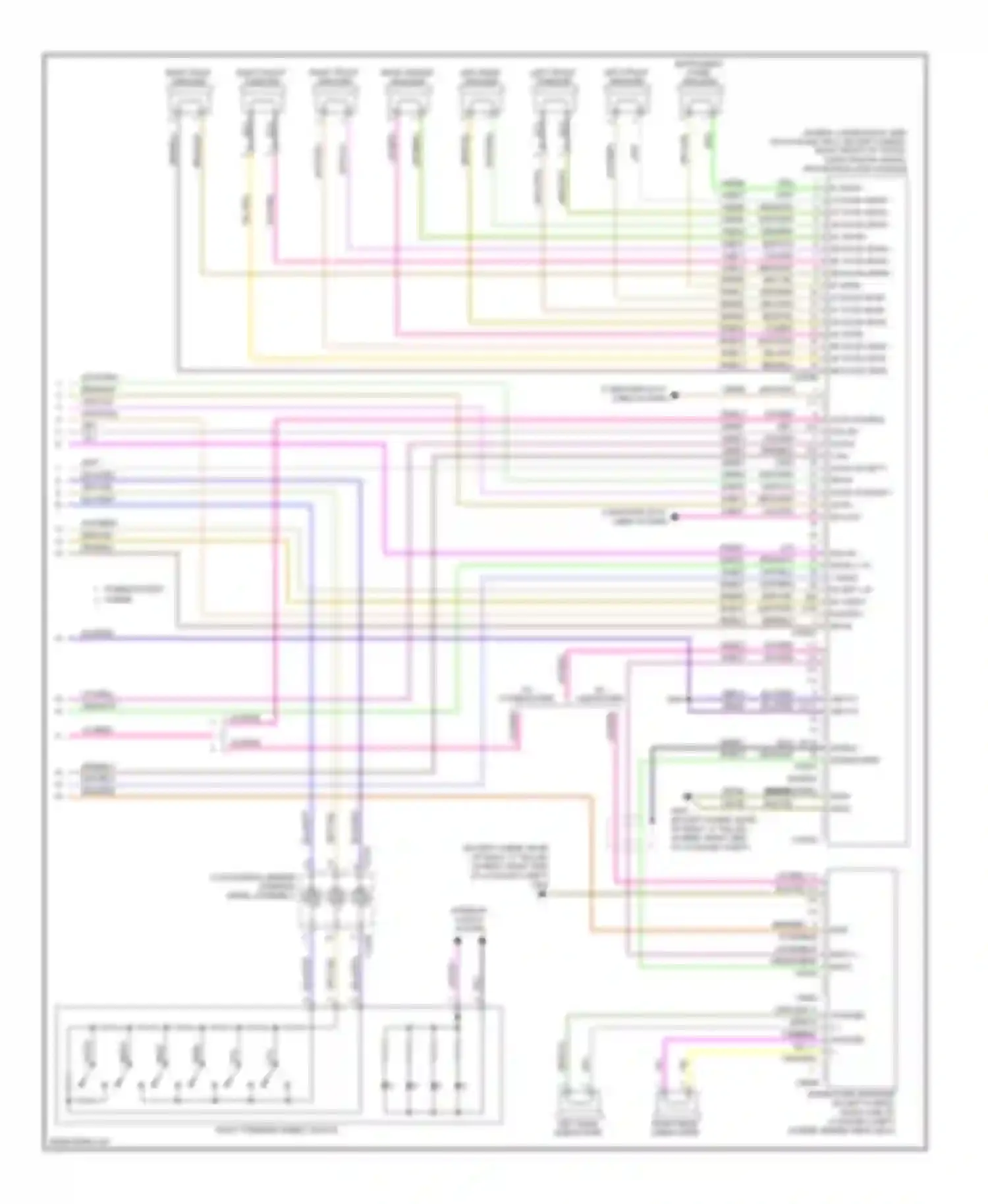 Fusion Ford I facelift (2005-2012): Navigation circuit (2 of 2)
