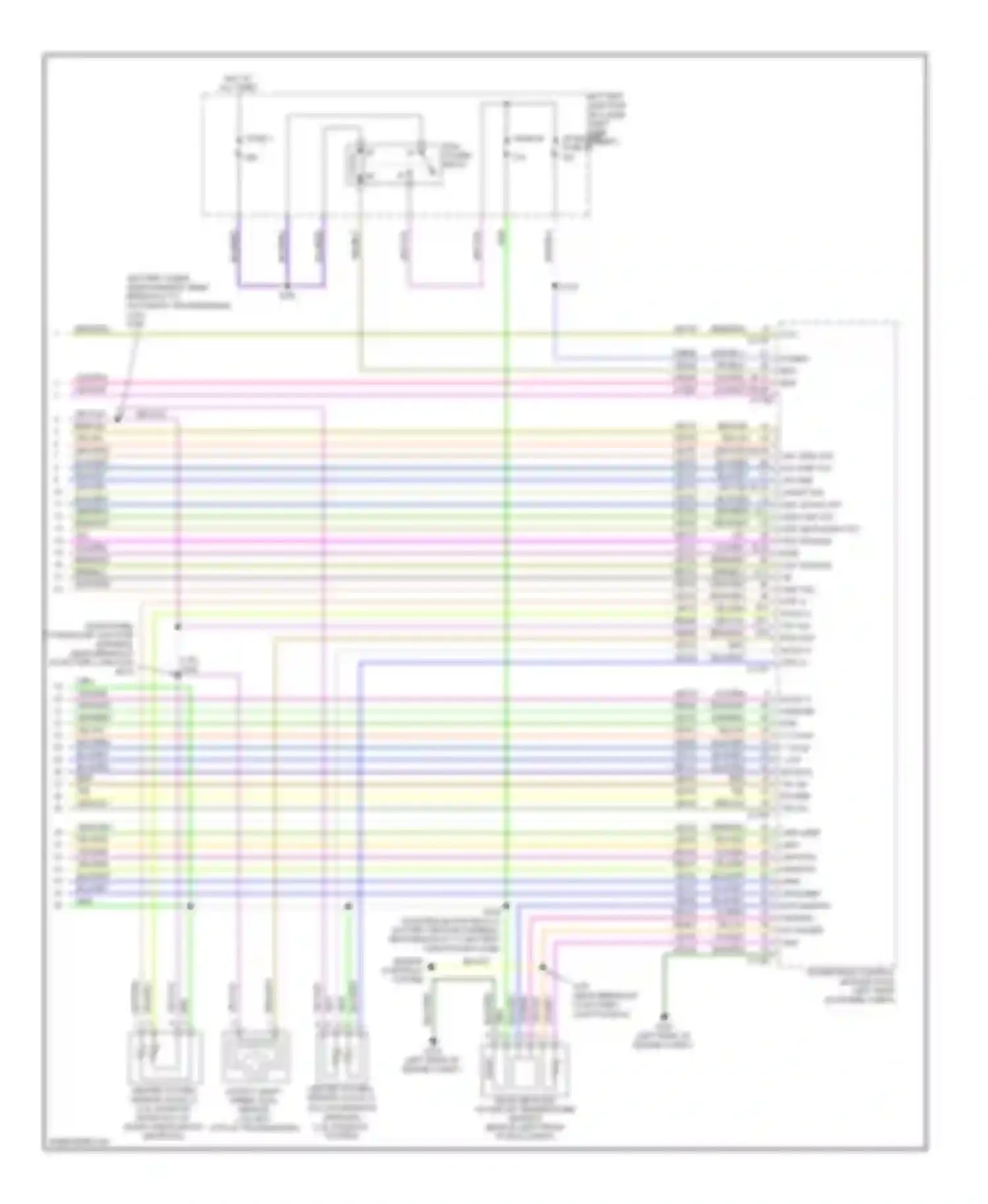 Wiring diagram blu/red for Ford Fusion I facelift (2005-2012) (21 of 34)