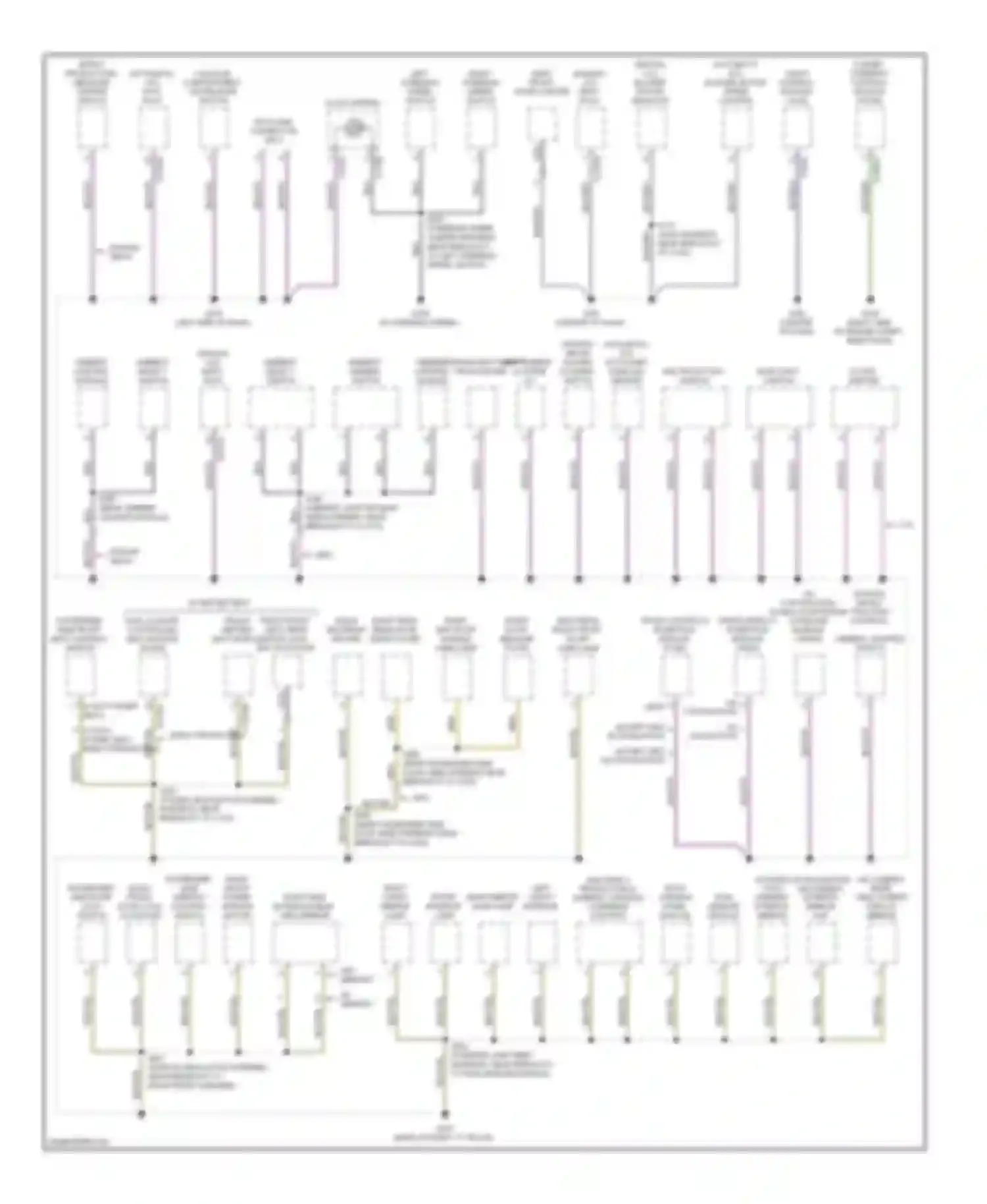 Wiring diagram ambient select switch for Ford Fusion I facelift (2005-2012)