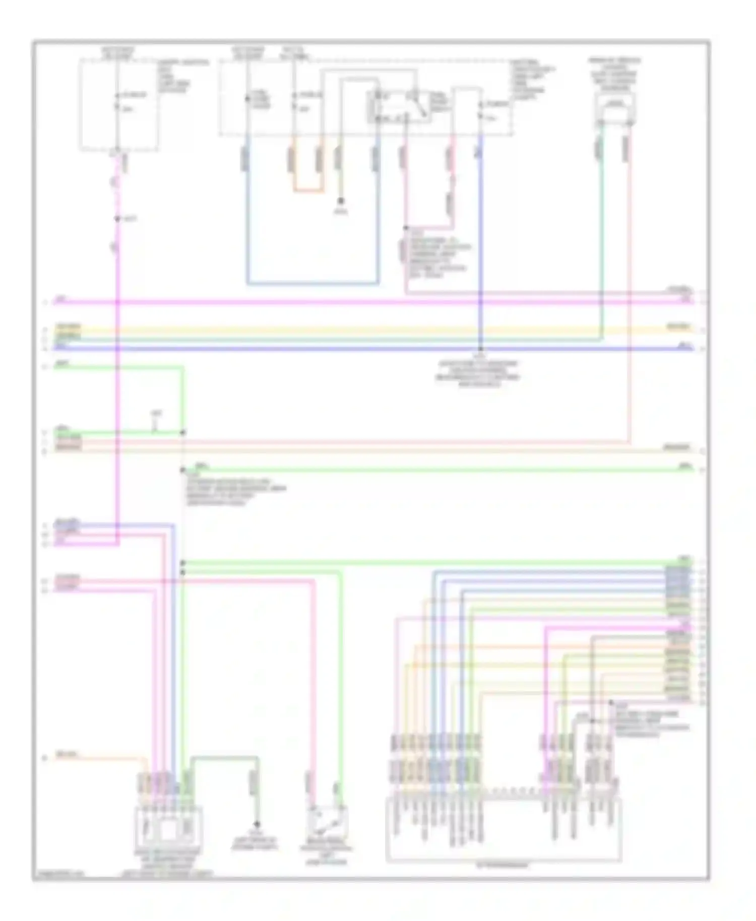 Wiring diagram fuse 45 for Ford Fusion I facelift (2005-2012) (5 of 7)