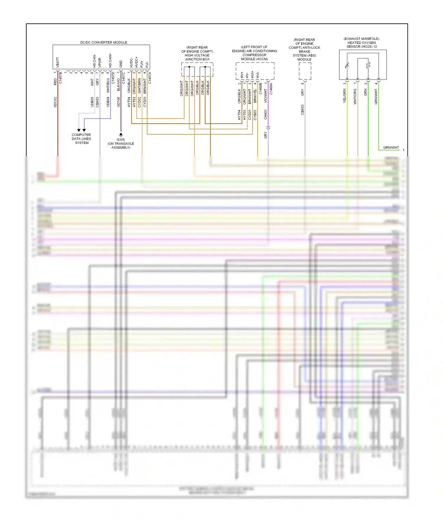 Ford Fusion I facelift (2005-2012) fvi- wiring diagram  (1 of 1)