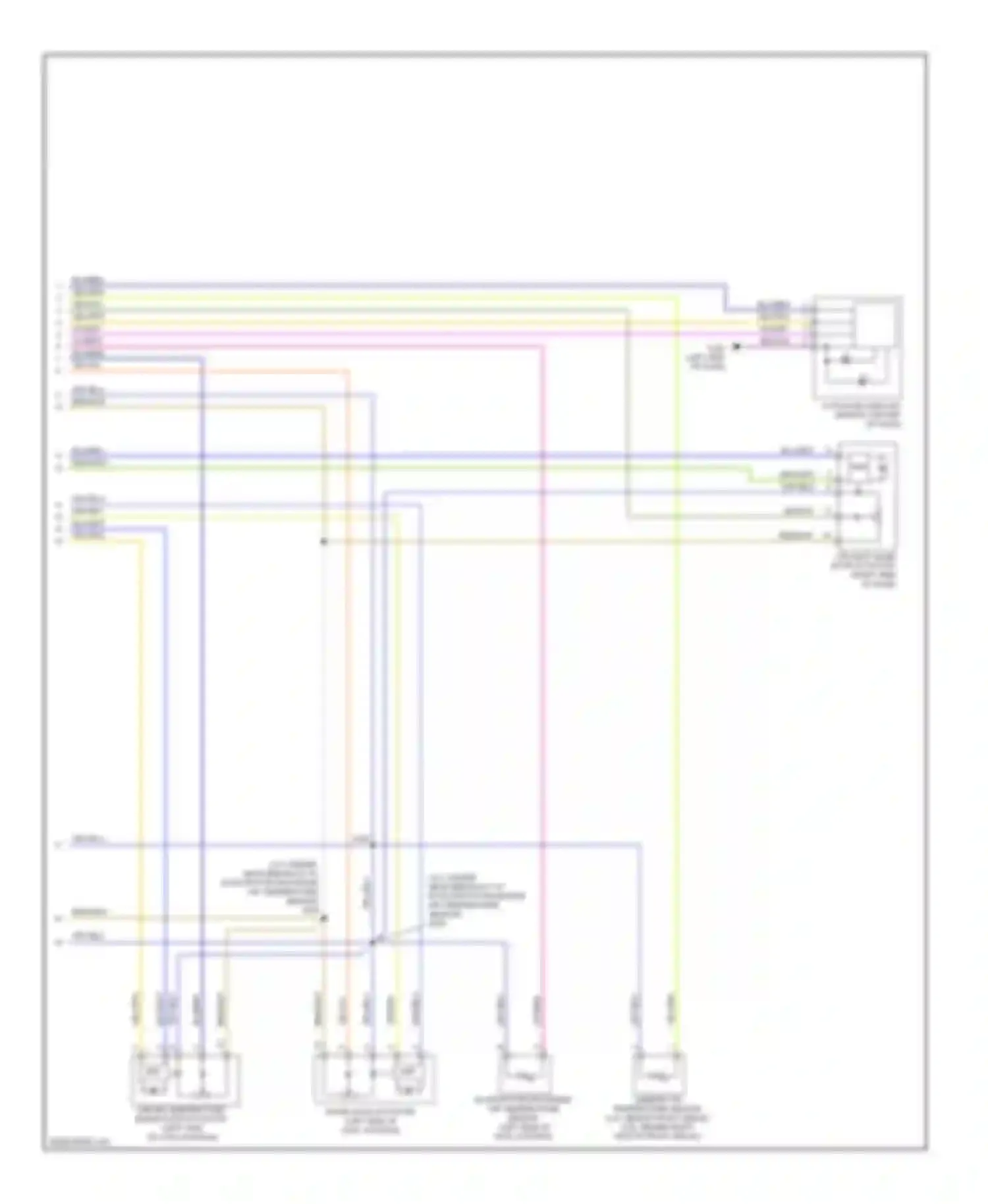 Wiring diagram blk/vio for Ford Fusion I facelift (2005-2012)